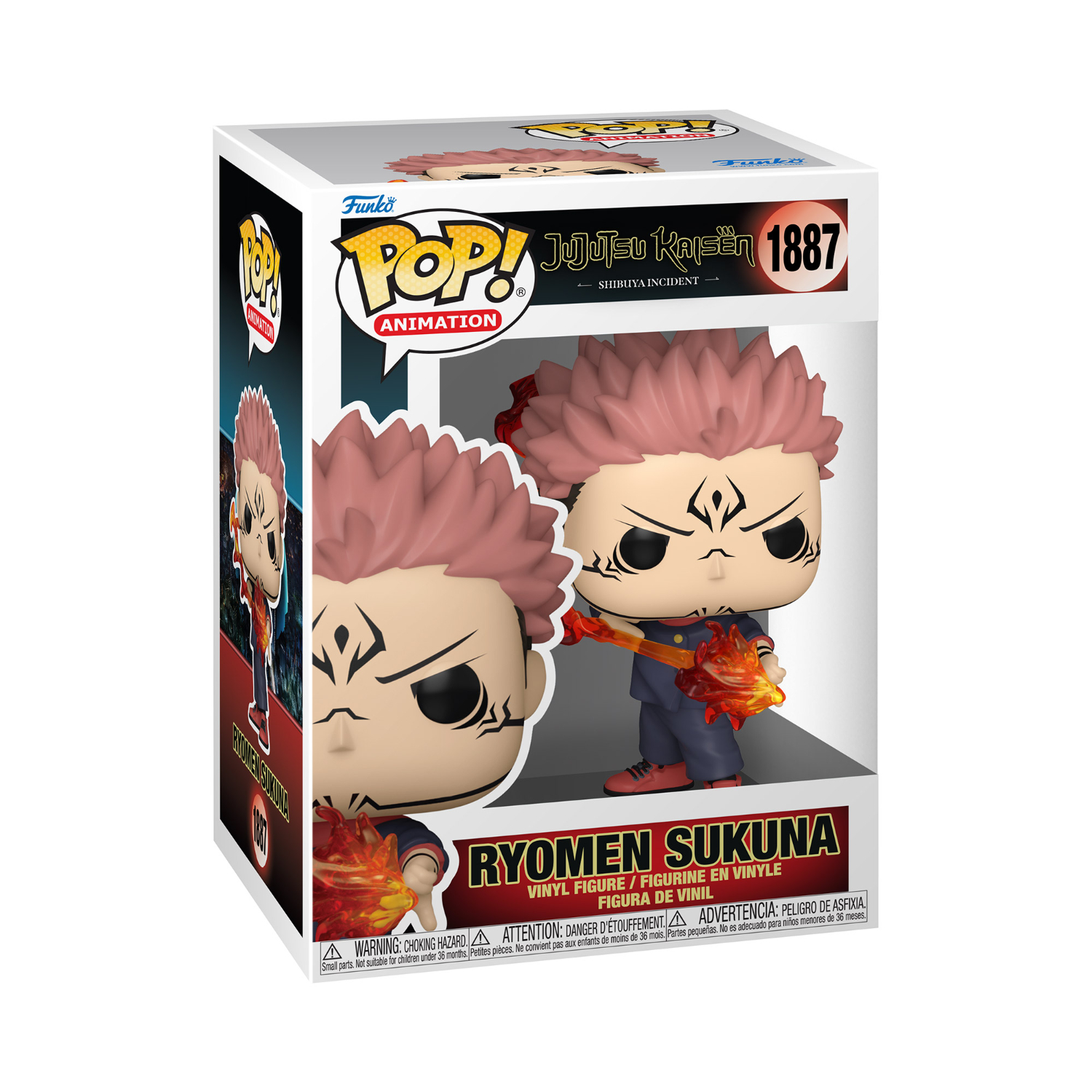 Funko Pop! Animation: Jujutsu Kaisen - Ryomen Sukuna (Fire Arrow) - Image 5