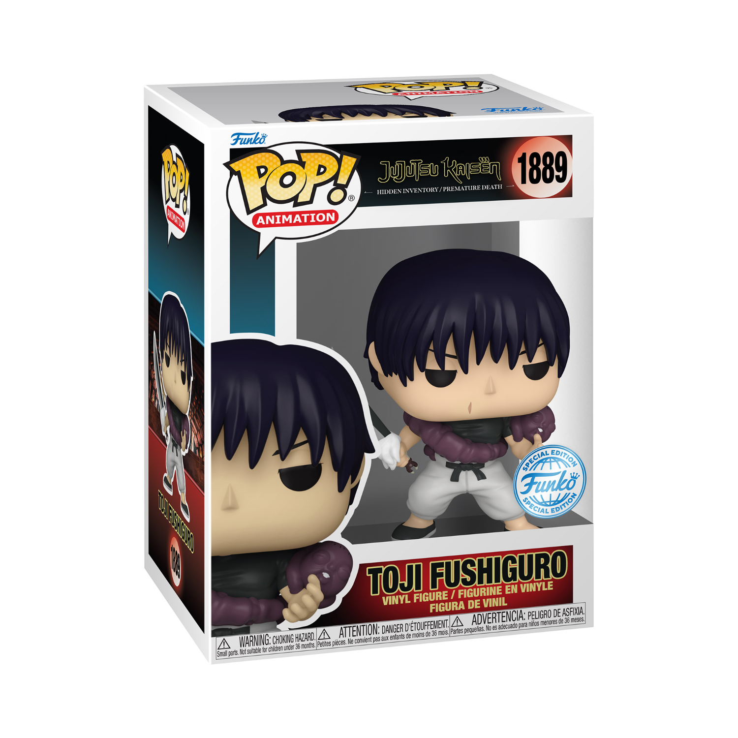 Funko Pop! Animation: Jujutsu Kaisen - Toji Fushiguro With Split Soul Katana - Image 7