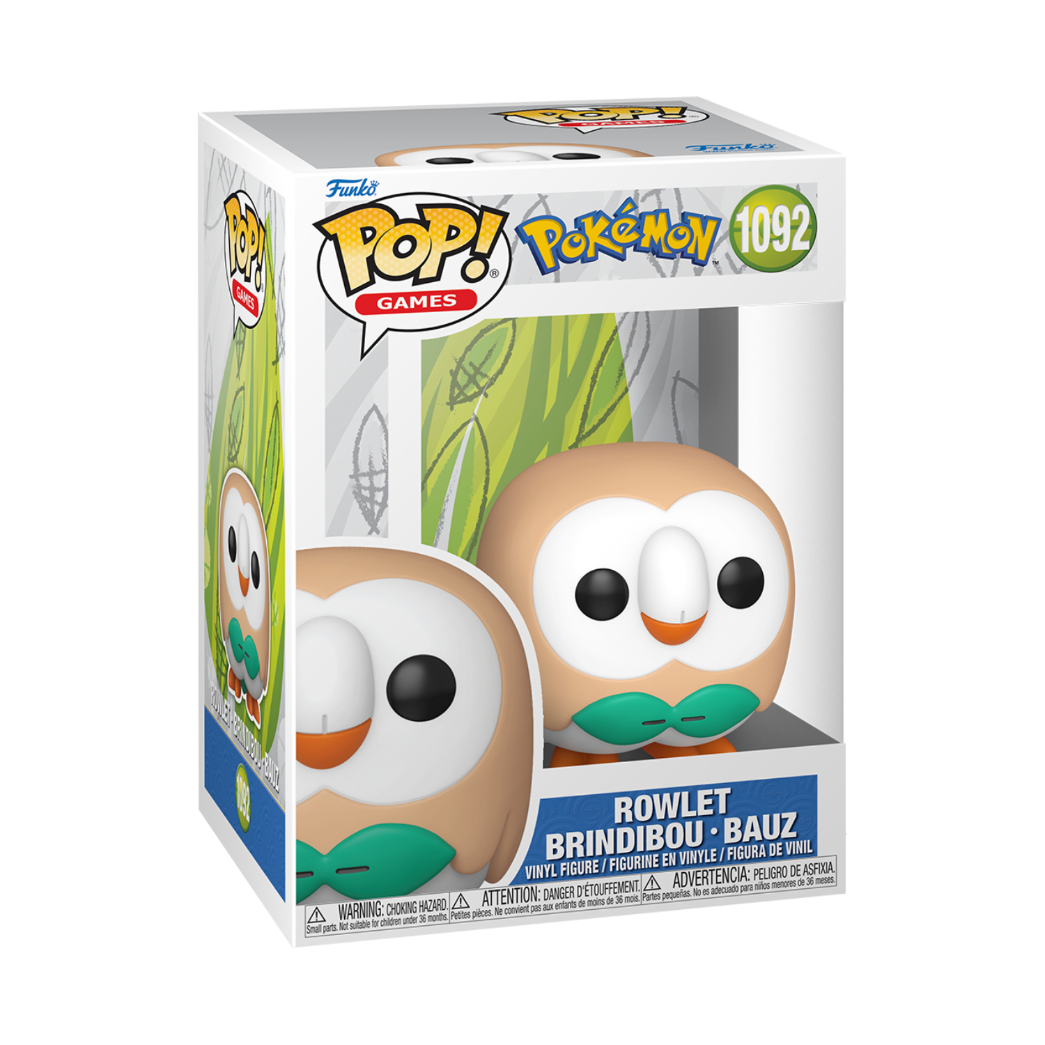 Funko Pop! Games: Pokemon - Rowlet Brindibou Bauz - Image 7