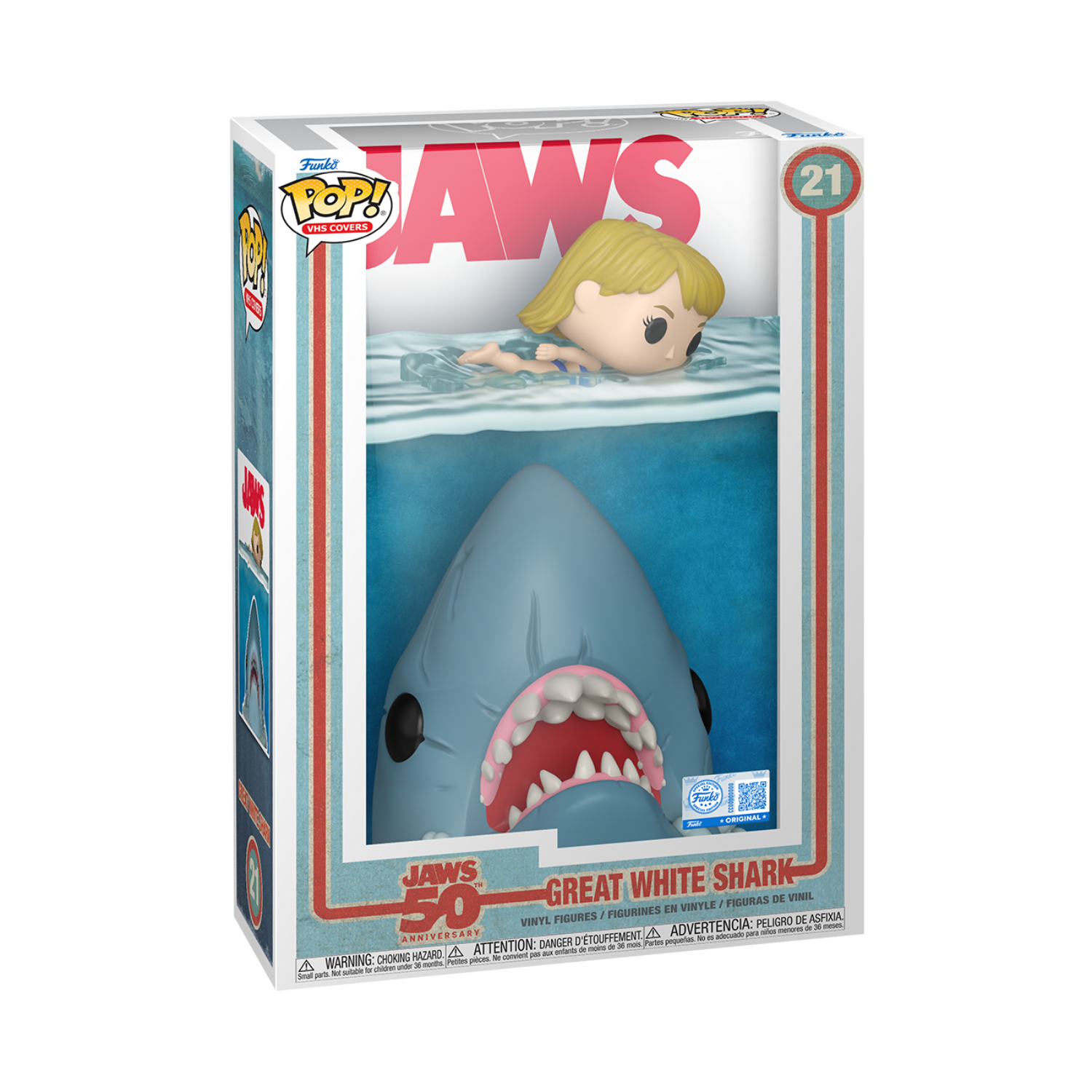 Funko Pop! VHS Covers: Jaws - Great White Shark (Special Edition) - Image 5