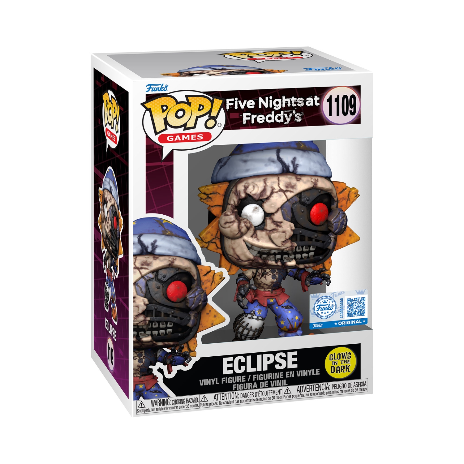Funko Pop! Games: Five Nights At Freddys - Eclipse (Glows In The Dark)(Special Edition) - Image 3