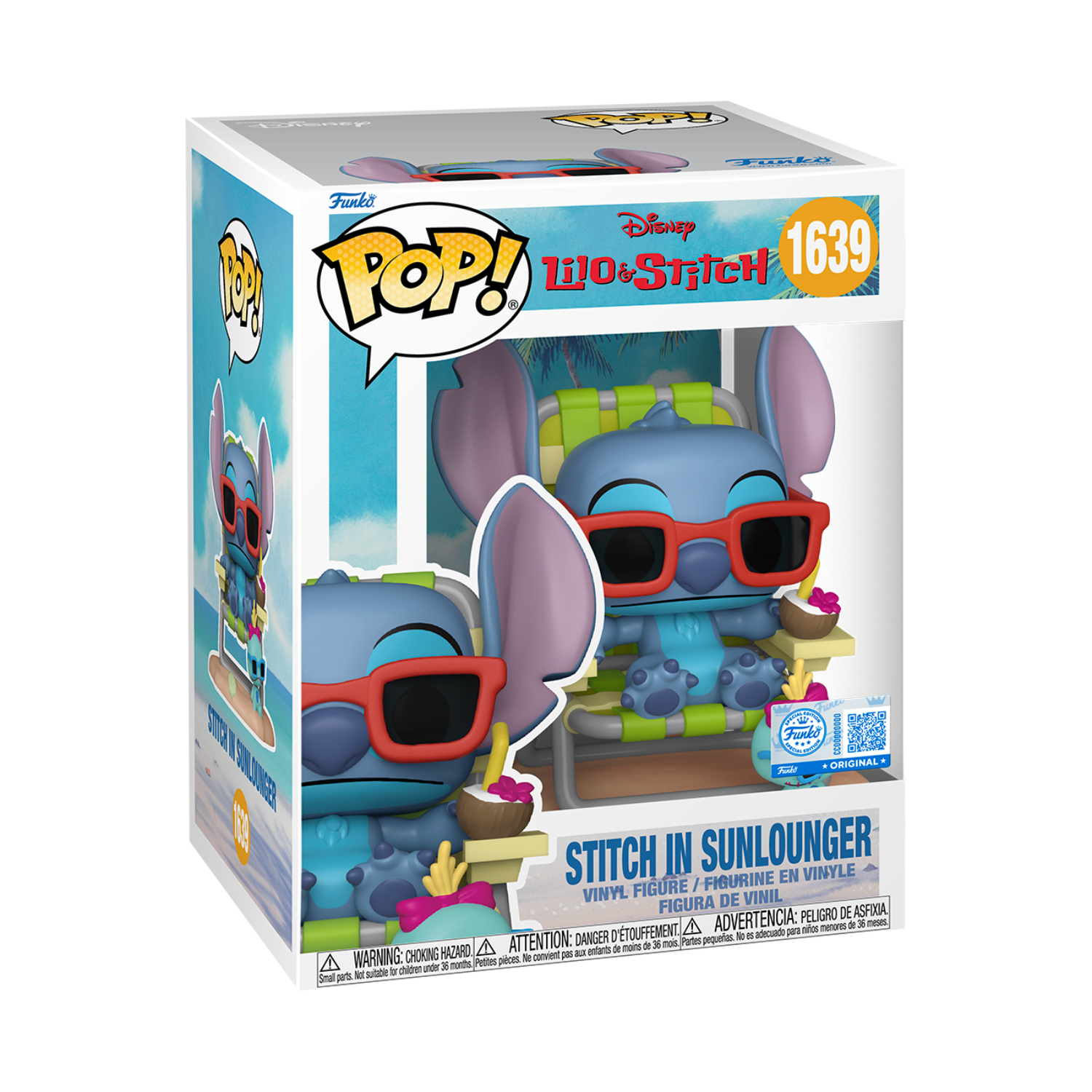 Funko Pop!: Disney Lilo & Stitch - Sleeping In Sunlounger - Image 7