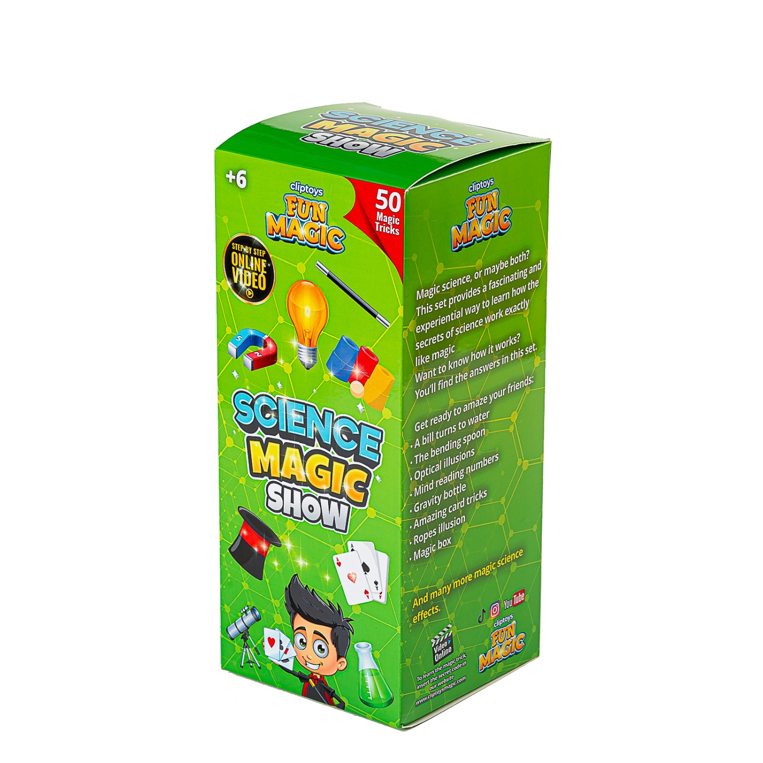 Cliptoys Magic - Science Magic Show - Green - Image 14