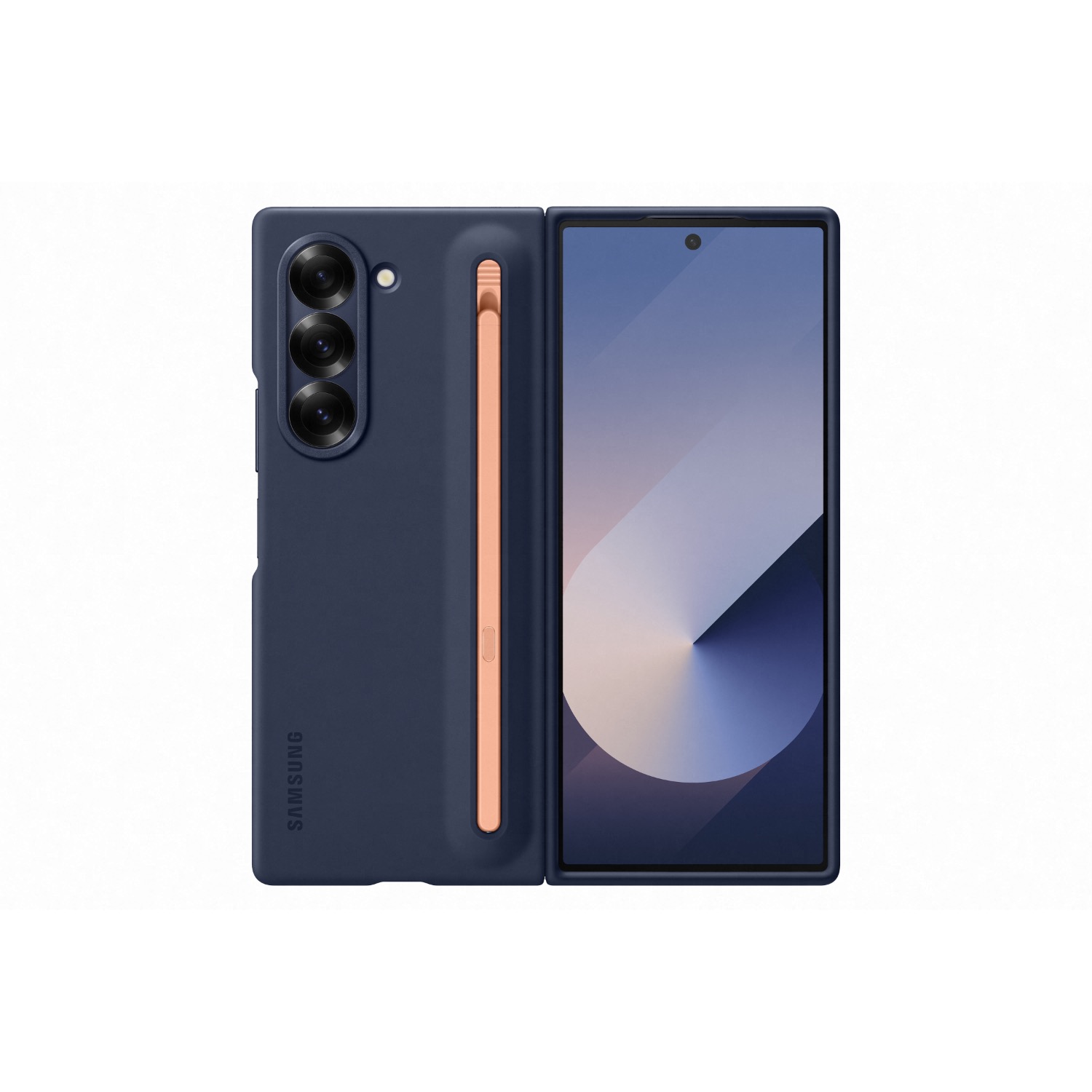 Samsung Slim S Pen Cover - Samsung Galaxy Z Fold6 - Navy - Image 8