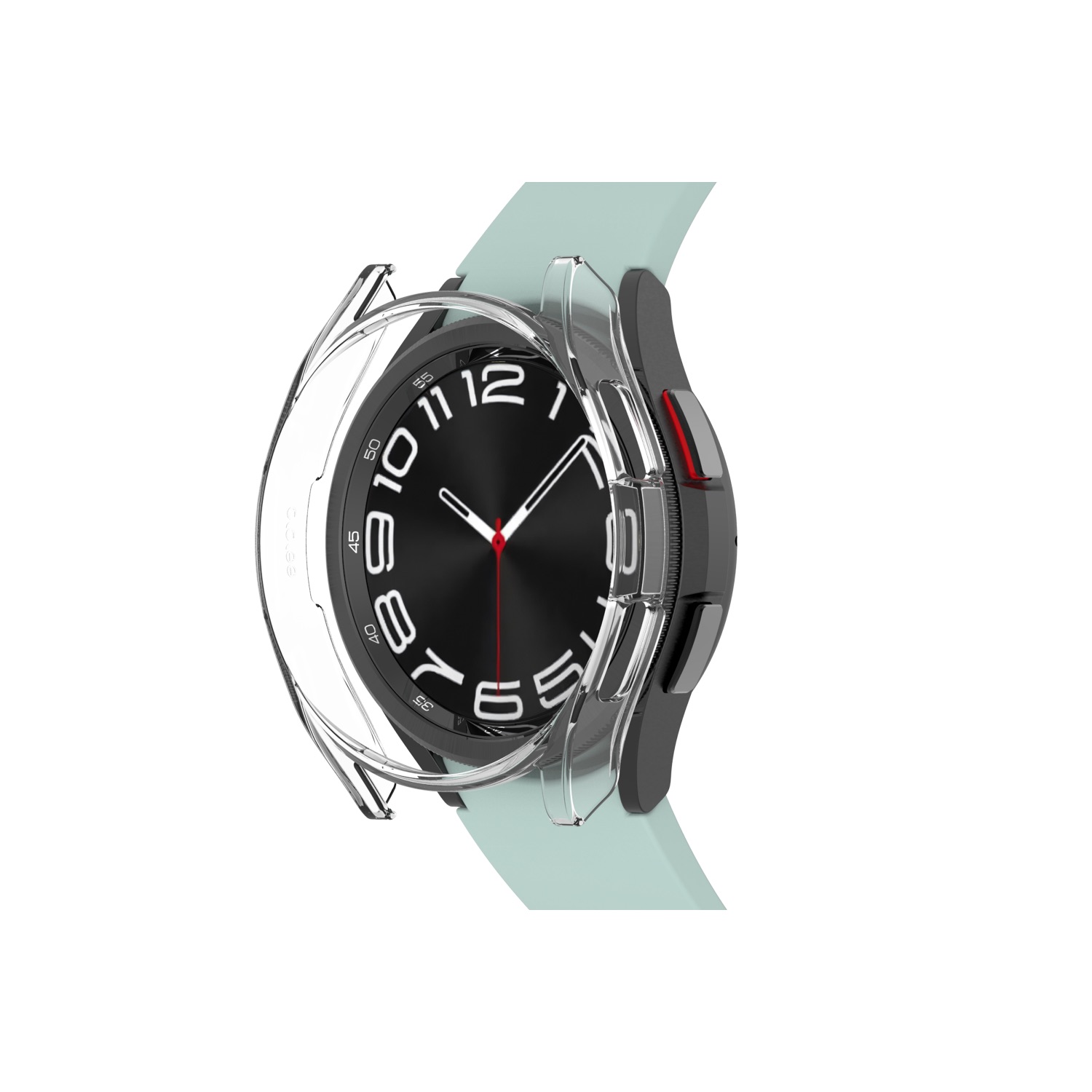 Samsung SMAPP Nukin Clear Watch Case - Samsung Galaxy Watch6 Classic 43mm - Clear - Image 4