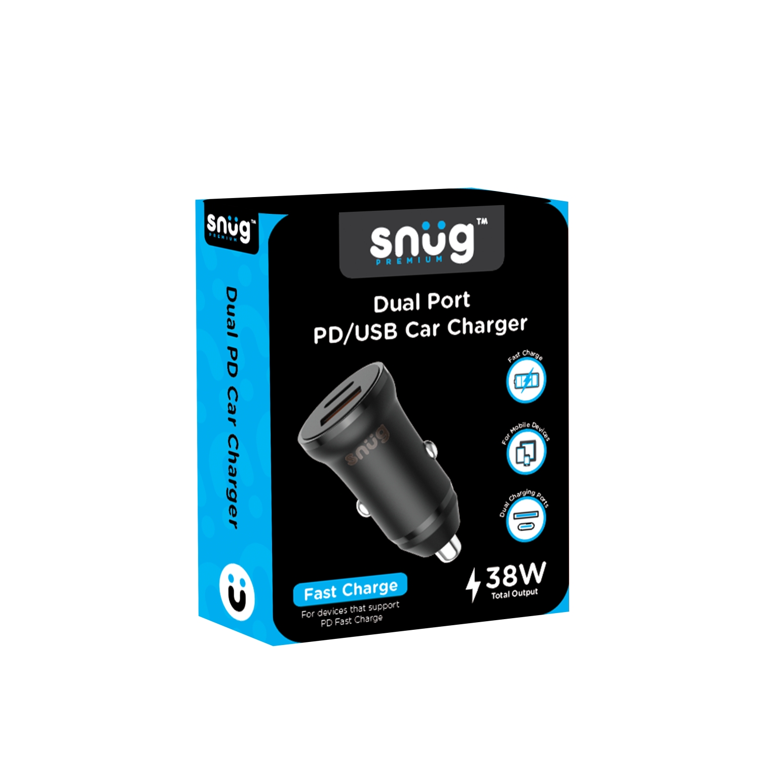 Snug Car Juice PD/USB Car Charger - 38W - Image 4