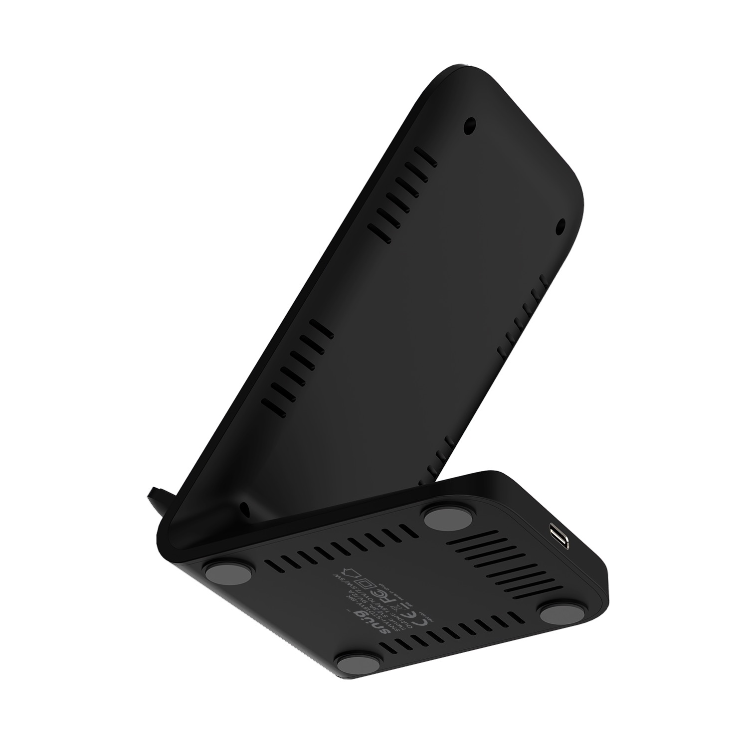 Snug Wireless Stand Charger 15w - Black - Image 19