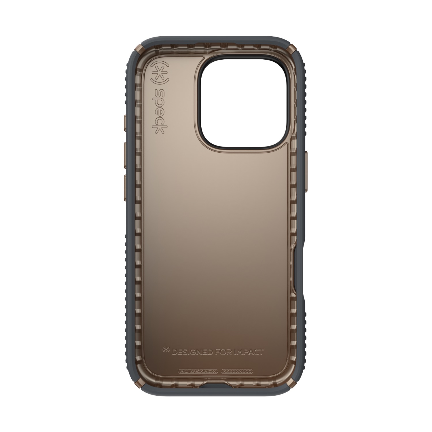 Speck Presidio2 Grip Case - Apple iPhone 16 Pro - Charcoal Grey & Cool Bronze - Image 25