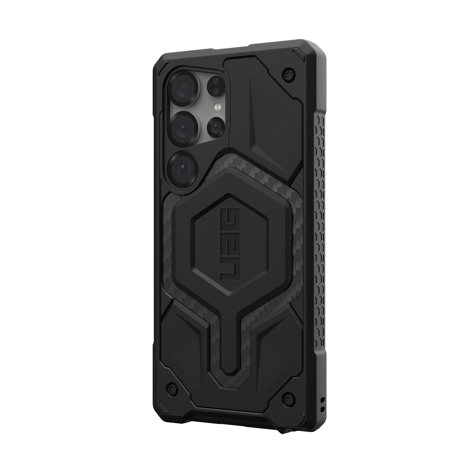 UAG Monarch Case - Samsung Galaxy S25 Ultra - Carbon Fibre - Image 40