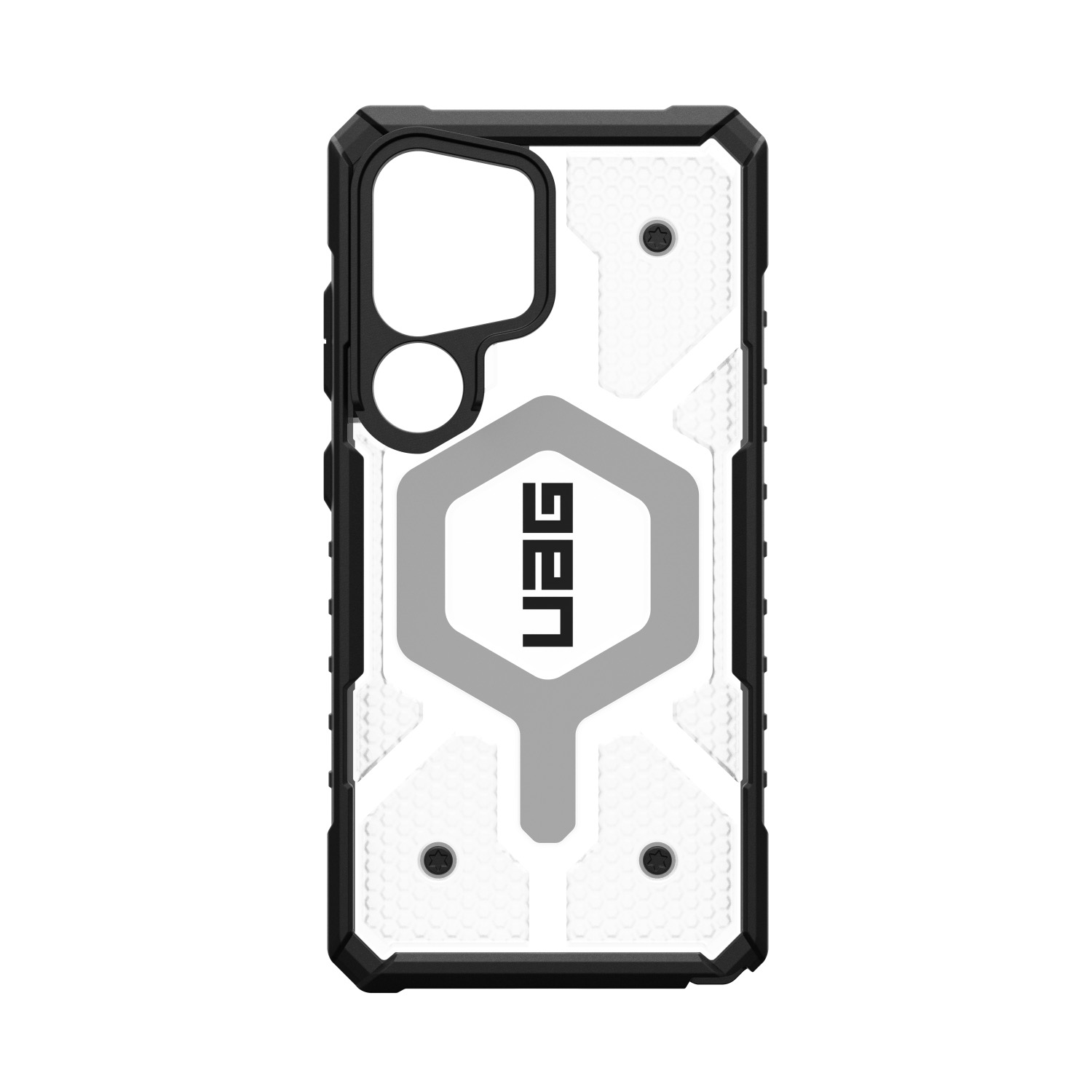 UAG Pathfinder Clear Magsafe Case - Samsung Galaxy S25 Ultra - Silver - Image 12