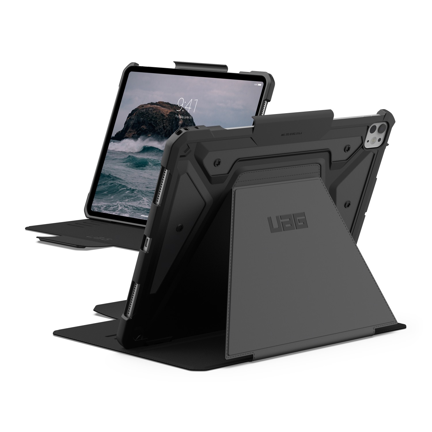 UAG Metropolis SE Tablet Case - Apple iPad Pro 13 (2024) - Black - Image 19