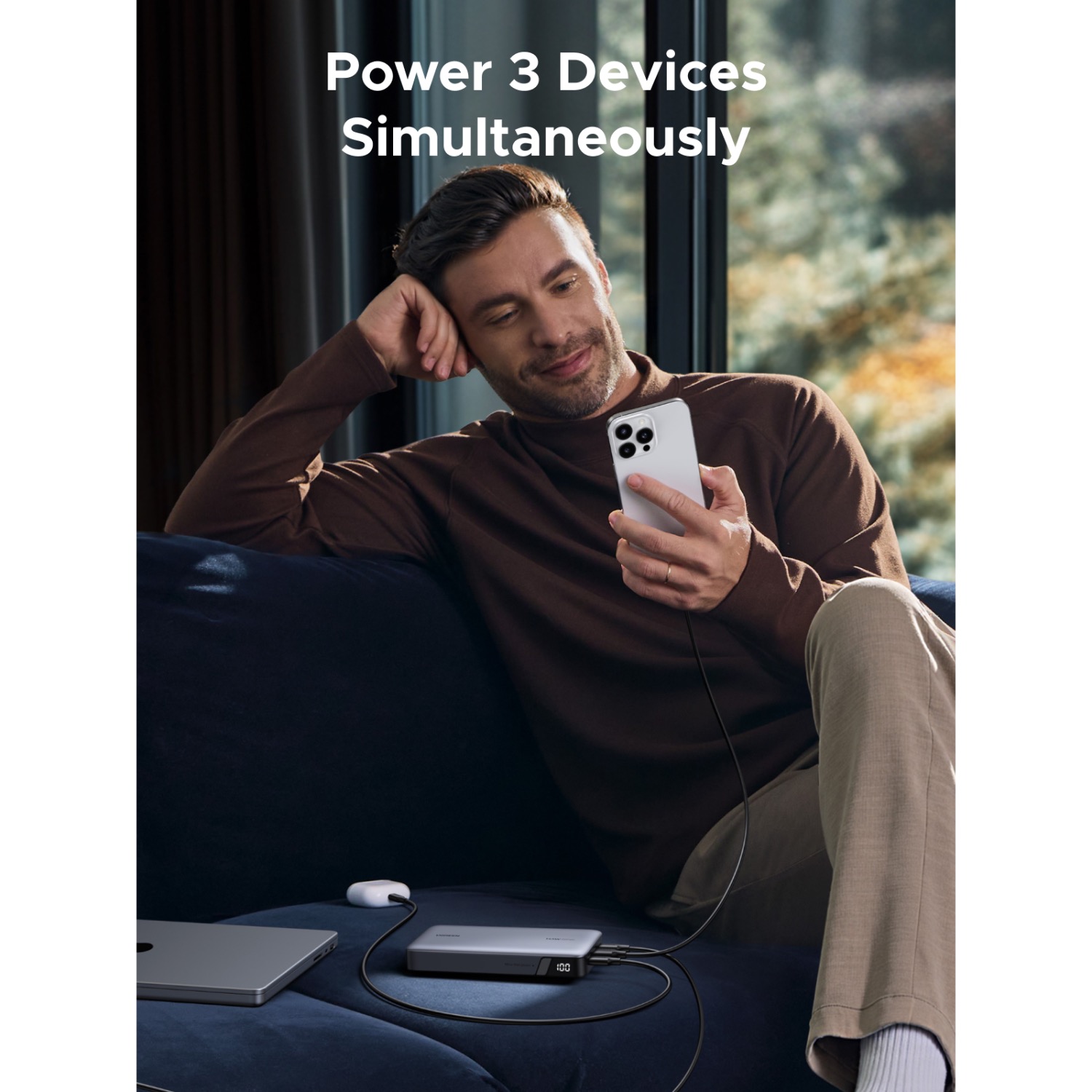 UGREEN PD Power Bank 25000mAh 145W - Grey - Image 33