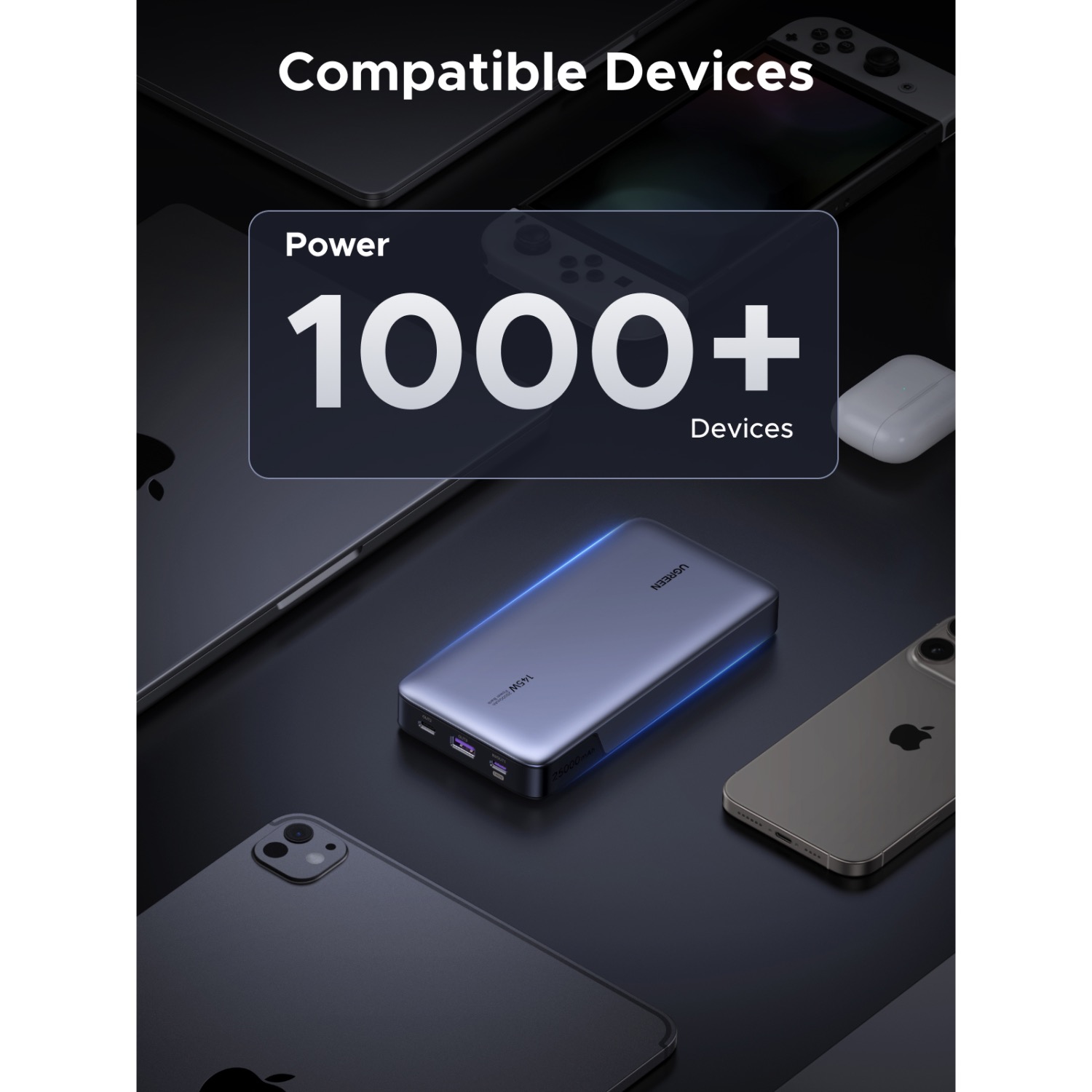 UGREEN PD Power Bank 25000mAh 145W - Grey - Image 27
