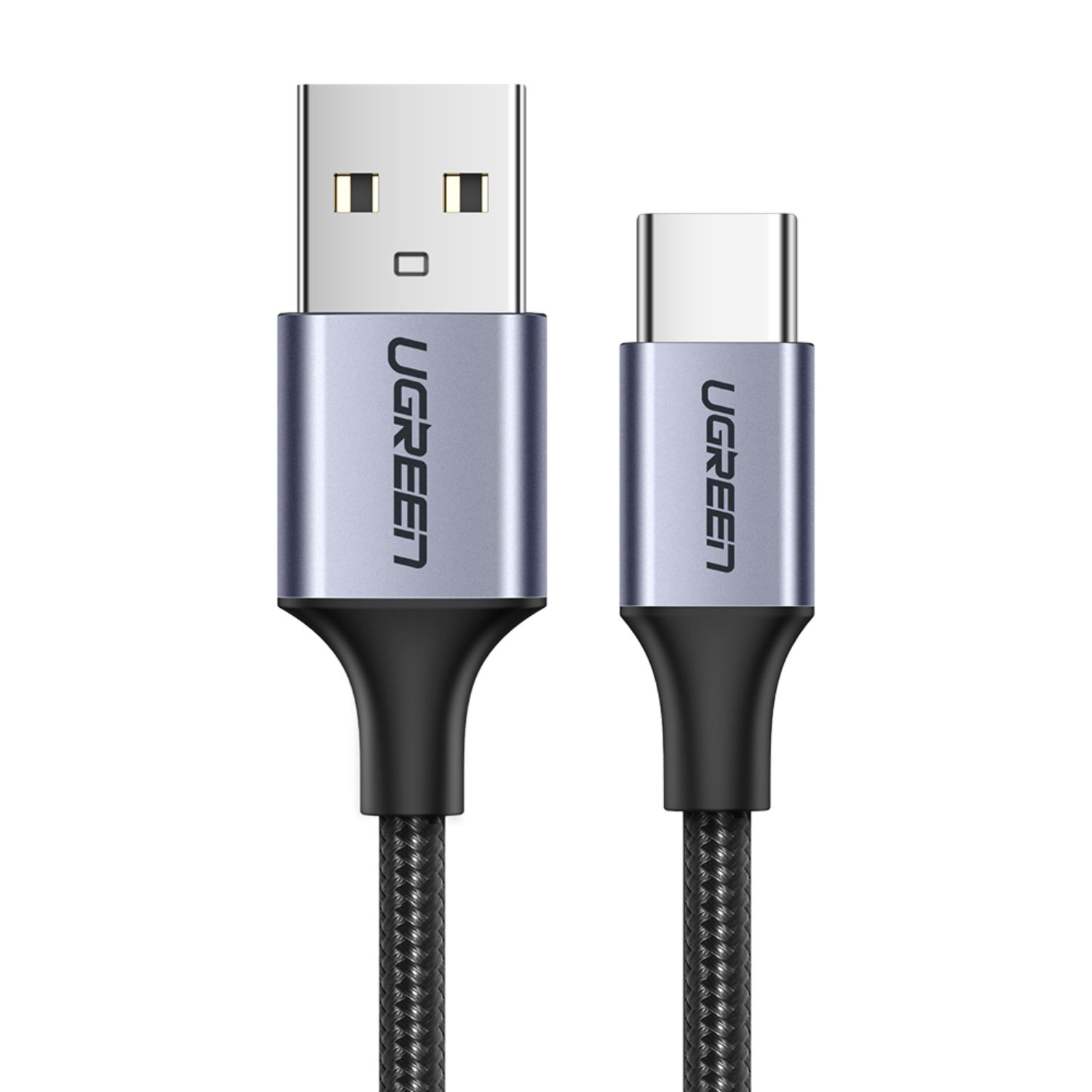 UGREEN USB To Type-C Braided Cable - 2 Meter - Image 3