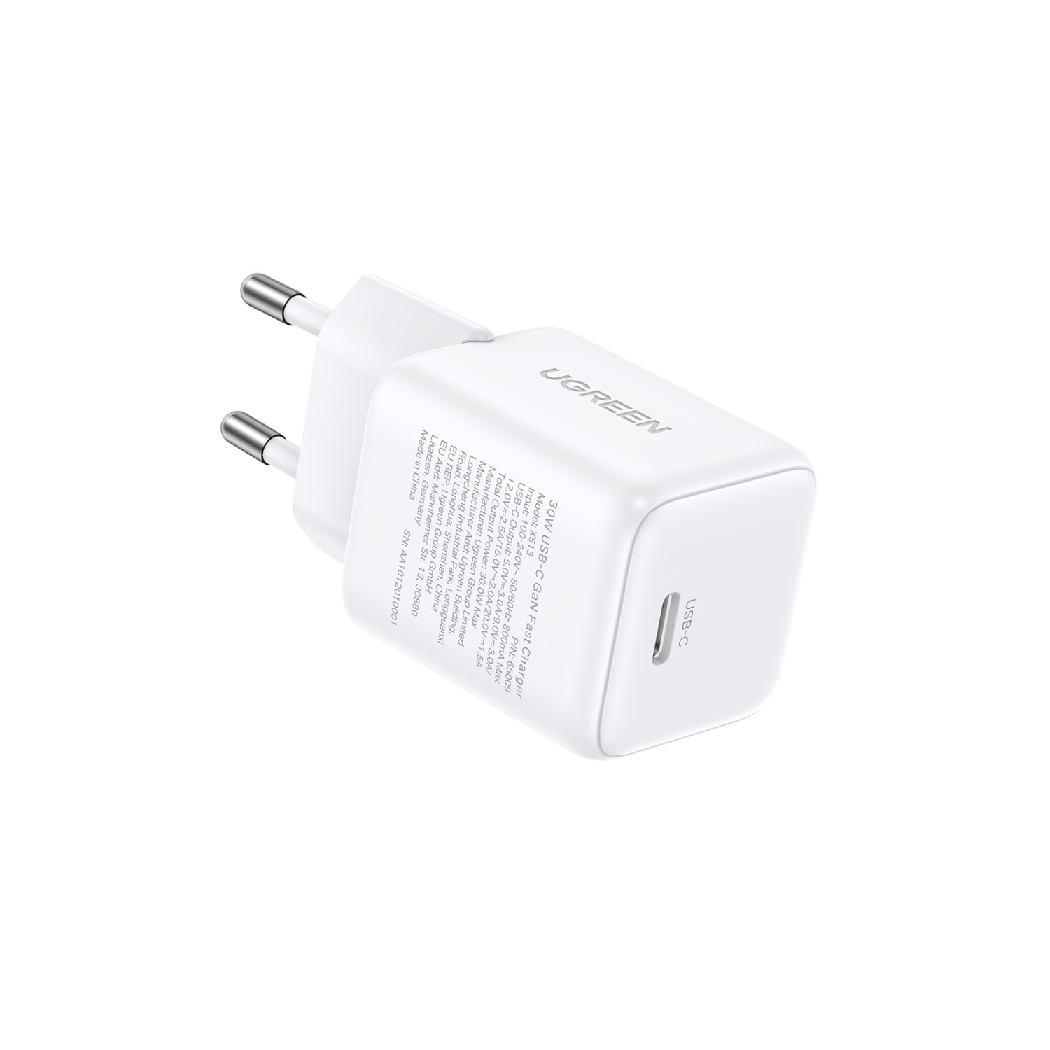 UGREEN 1 Port PD Wall Charger 30W - White - Image 12