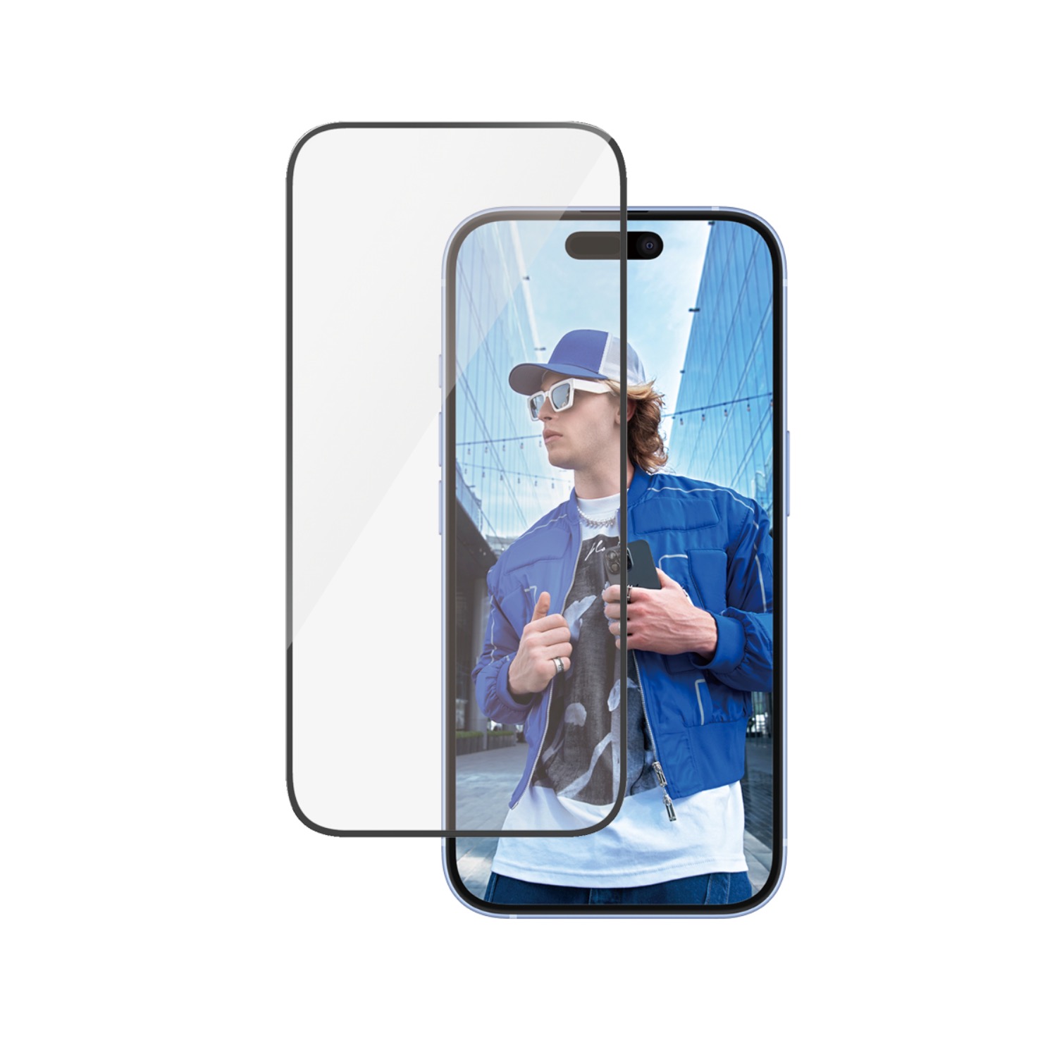 PanzerGlass Screen Protector Ultra Wide Fit - Apple iPhone 16 / iPhone 15 - Image 10