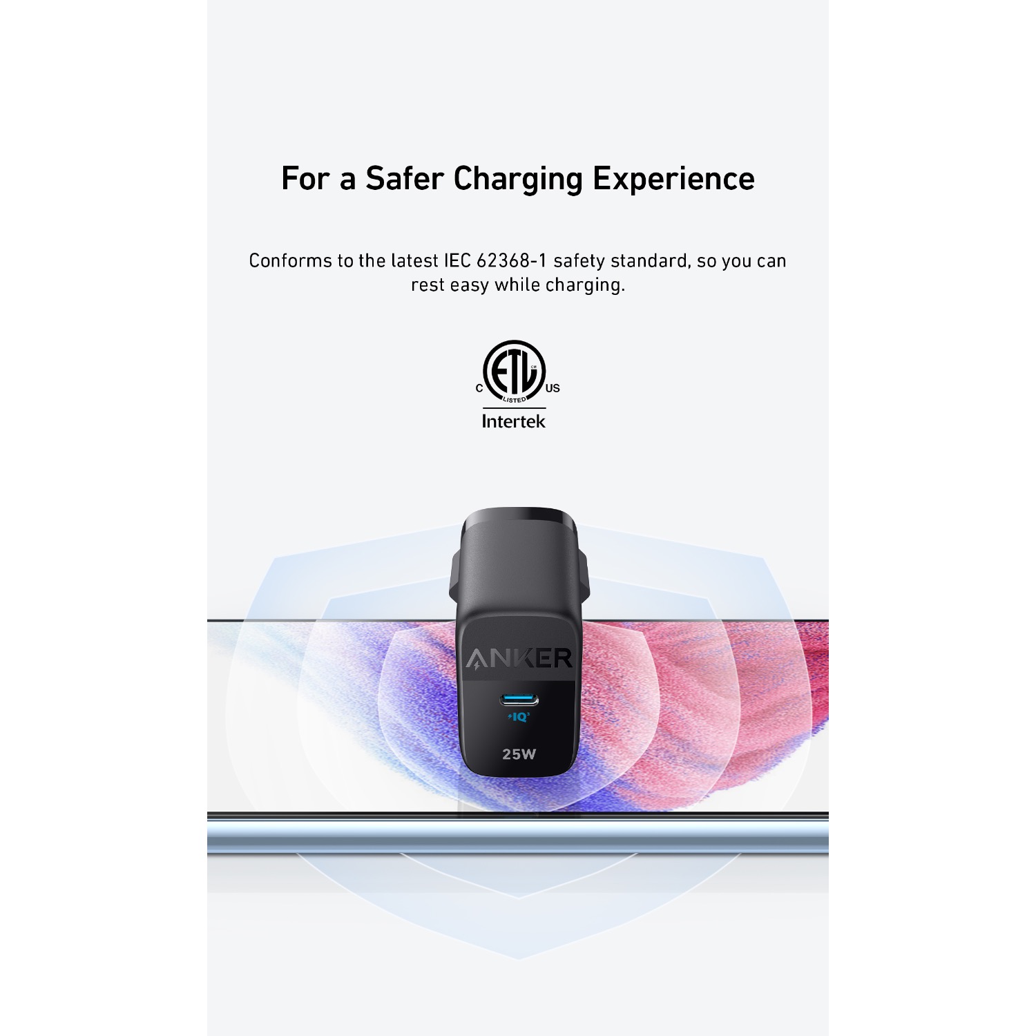 Anker 312 Fast Charger 25W - Black - Image 32