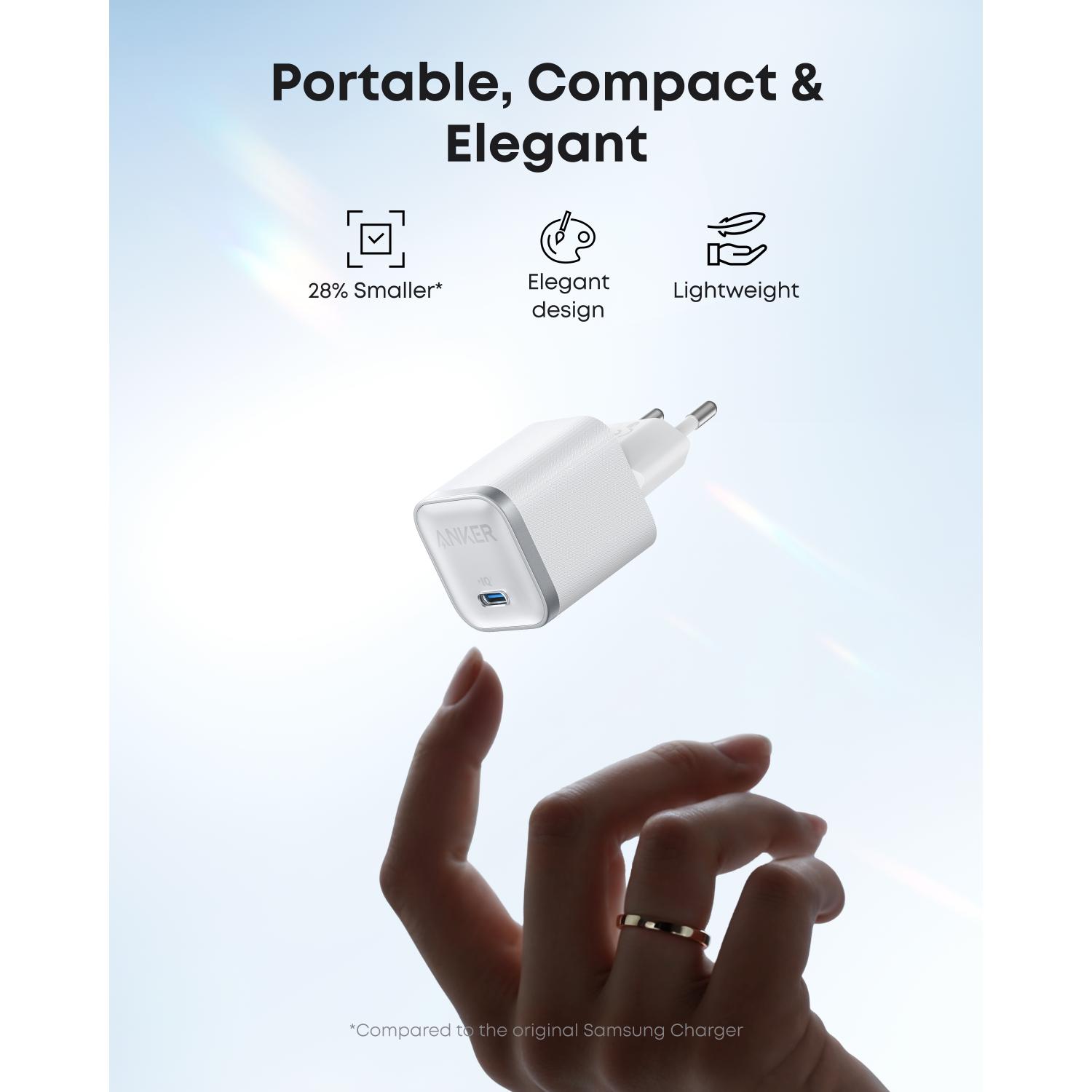 Anker 1 Port Nano PD Wall Charger 45W - White - Image 34
