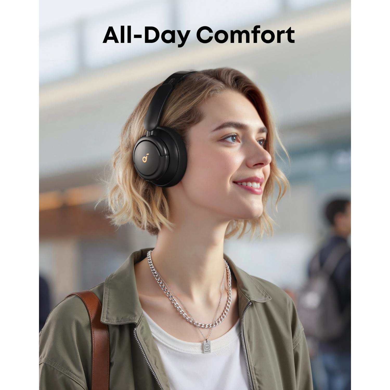 soundcore Q30 Noise Cancelling Headphones - Black - Image 40