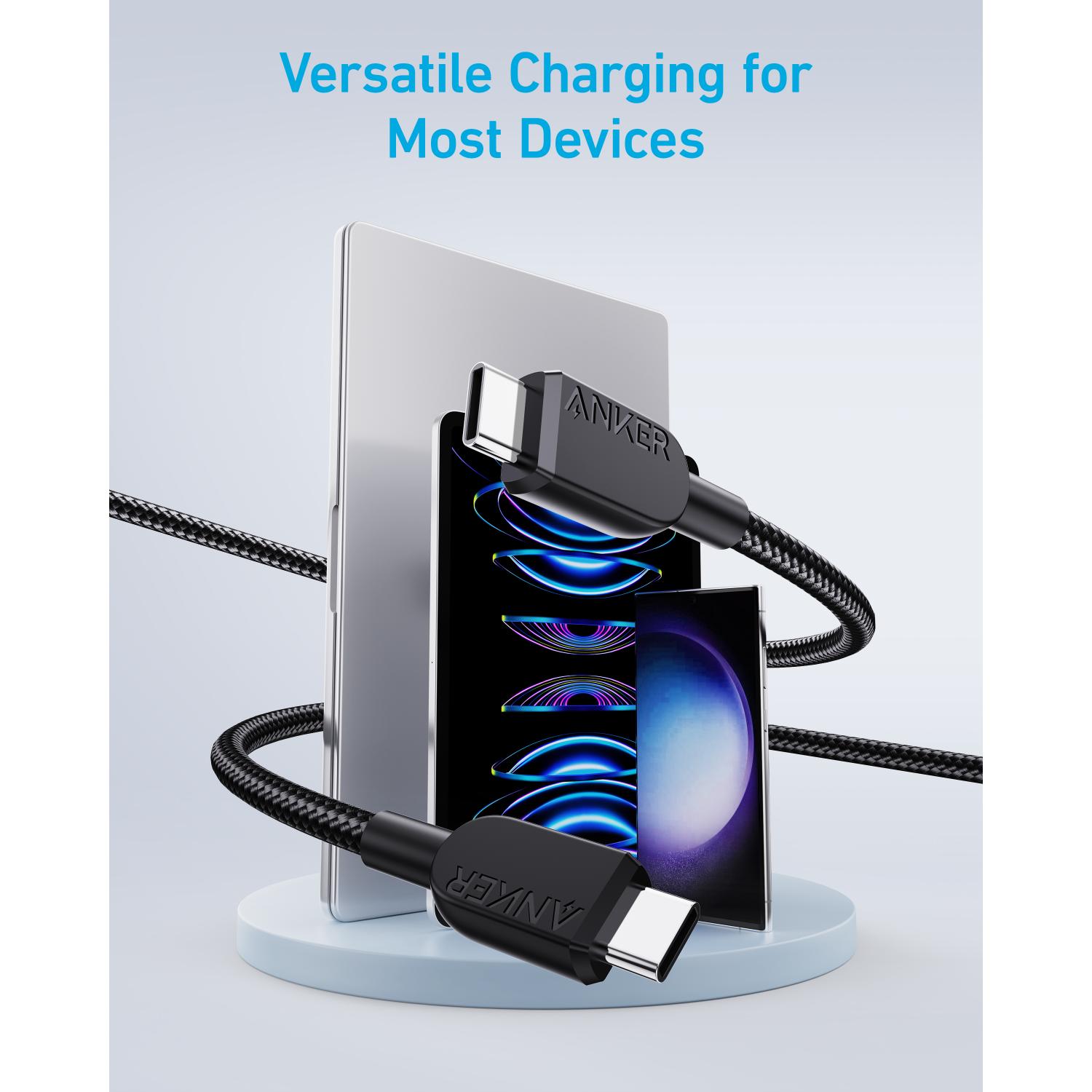 Anker 310 USB-C To USB-C Cable 60W 1.8M Cable - Black - Image 33
