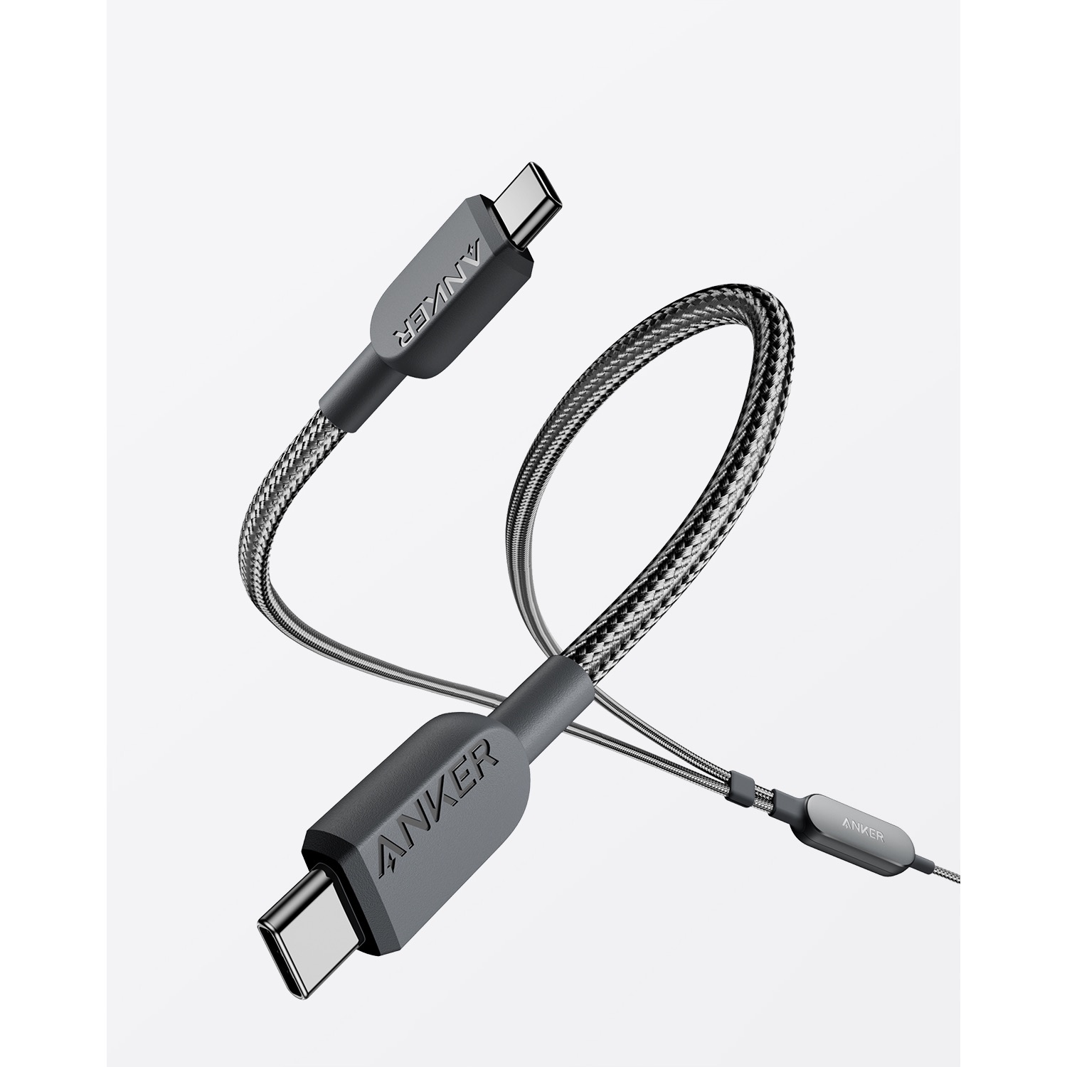 Anker 2-In-1 USB-C To USB-C Cable 140W 1.2M Cable - Black - Image 34