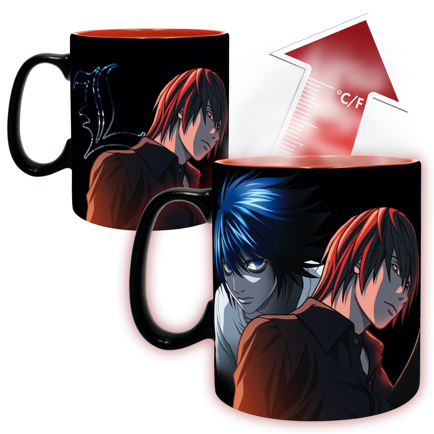 Death Note - Mug Heat Change - 460ml - Kira & Ryuk - Image 20