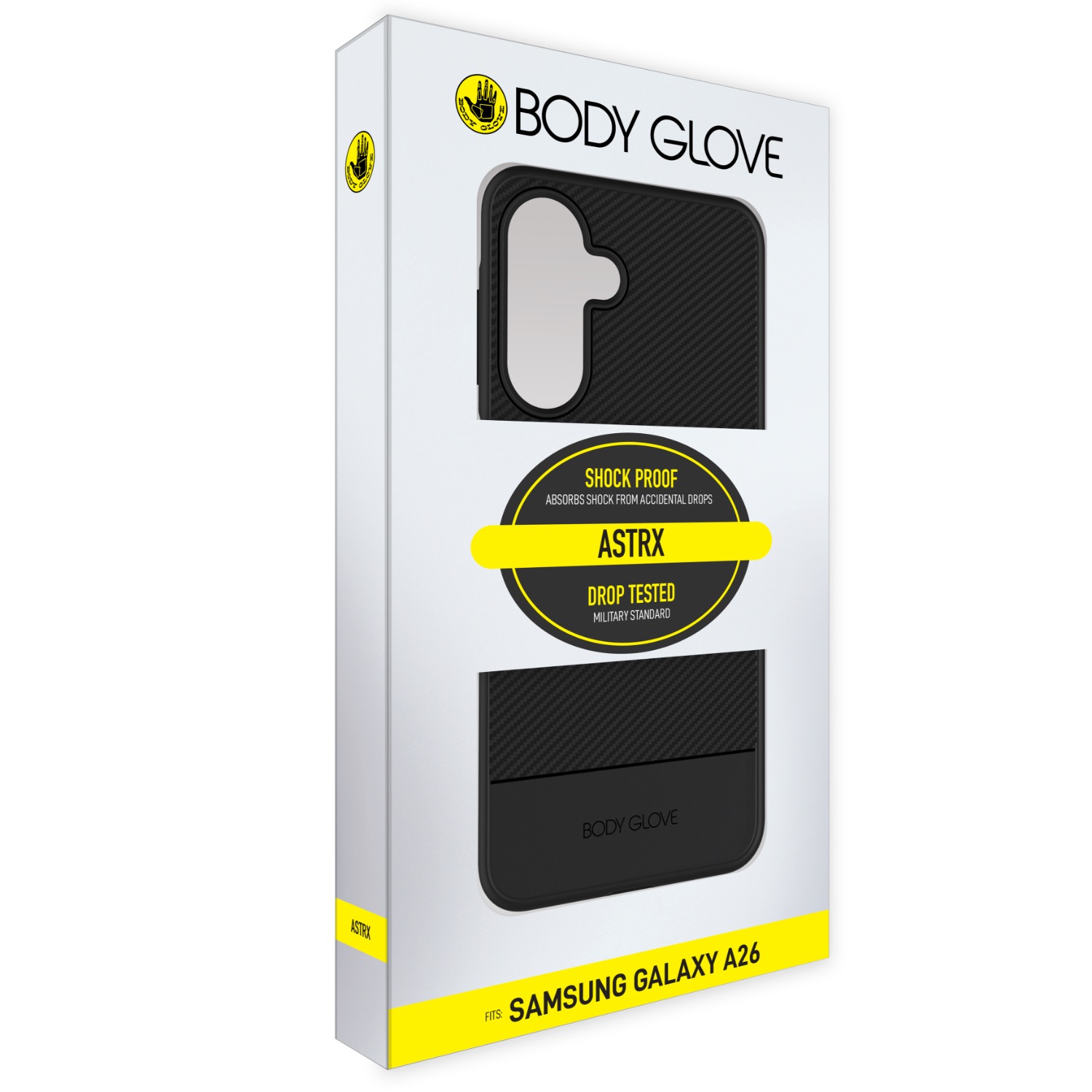 Body Glove Astrx Case - Samsung Galaxy A26 - Black - Image 90