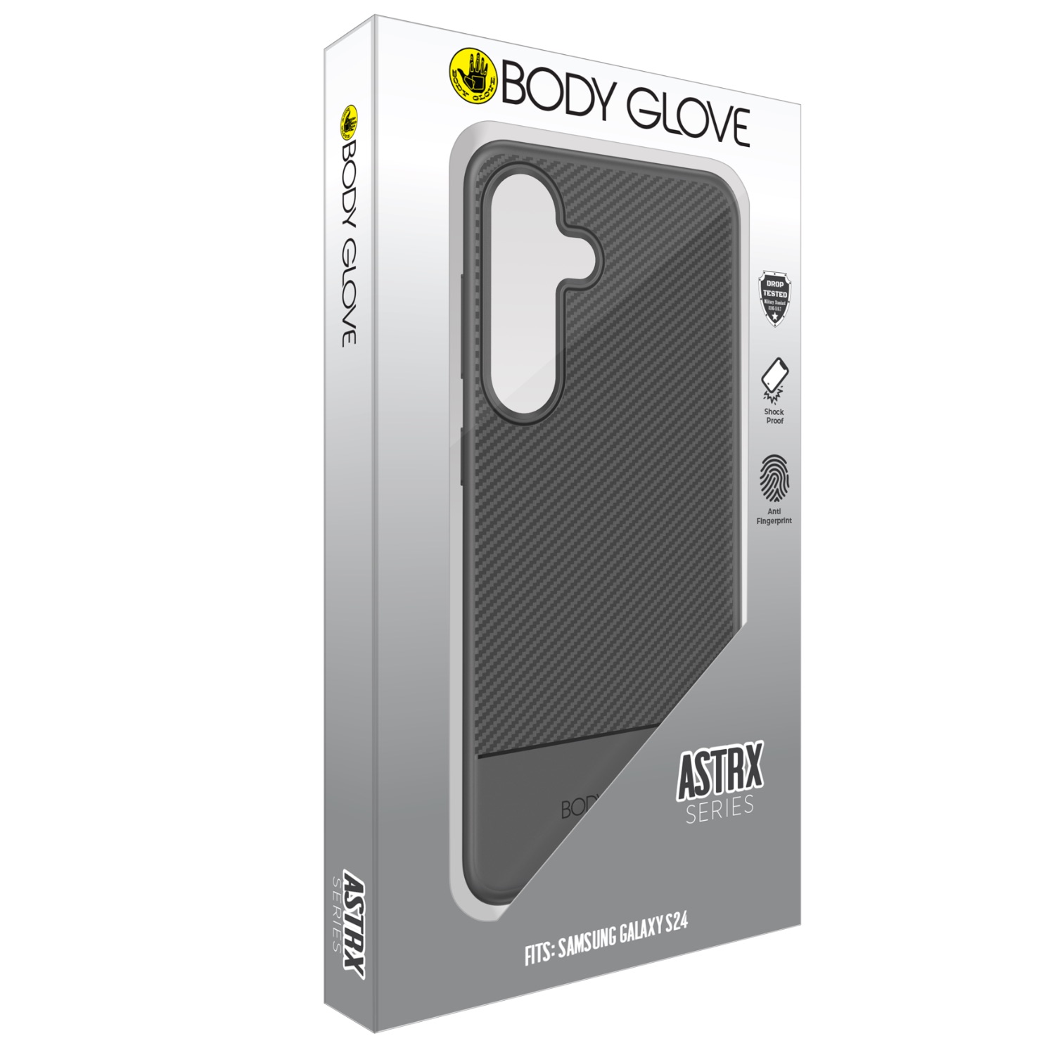 Body Glove Astrx Case - Samsung Galaxy S24 - Black - Image 44