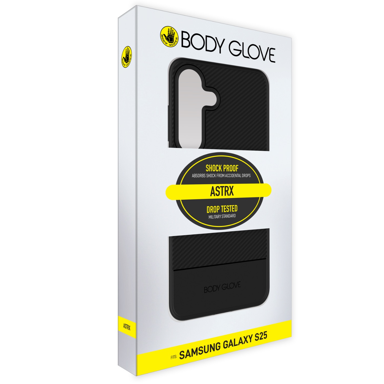 Body Glove Astrx Case - Samsung Galaxys S25 - Black - Image 63