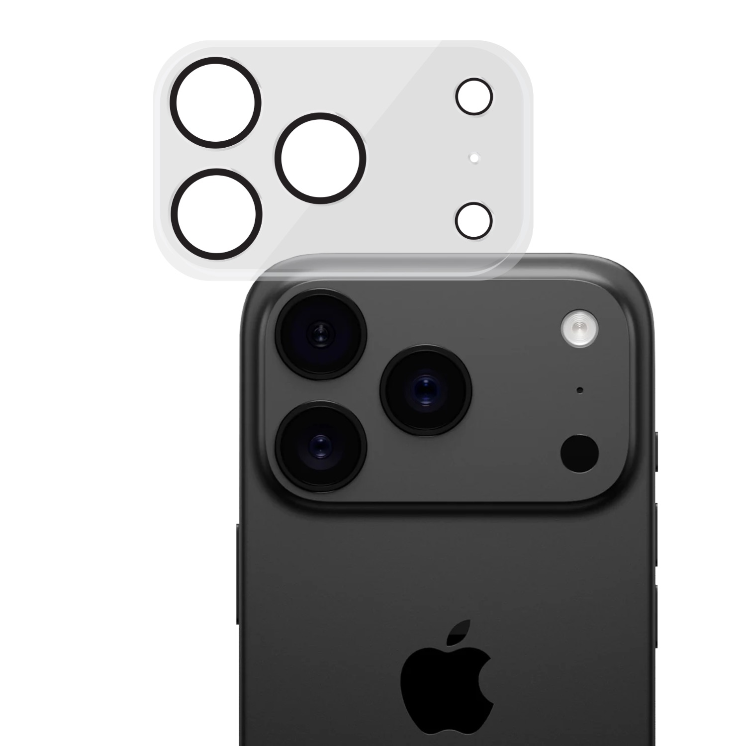 Body Glove Tempered Glass Camera Screen Protector - Apple iPhone 17 Pro - Black - Image 22