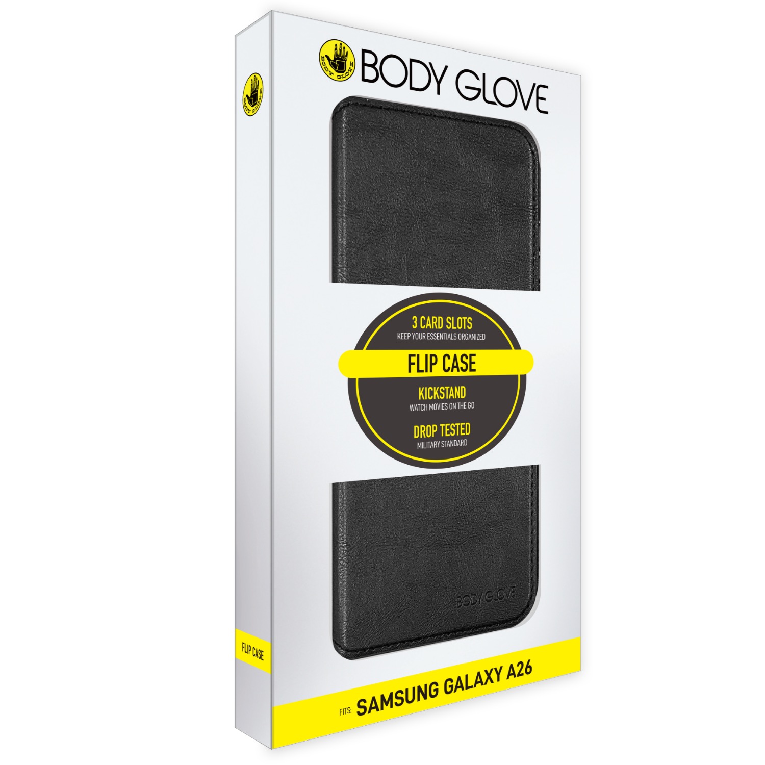 Body Glove Flip Series - Samsung Galaxy A26 - Black - Image 24