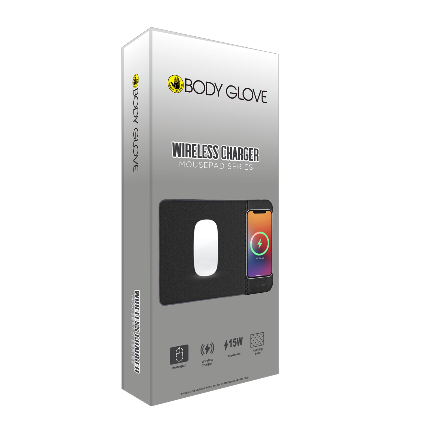 Body Glove Wireless Mouse Pad Charger - Image 35