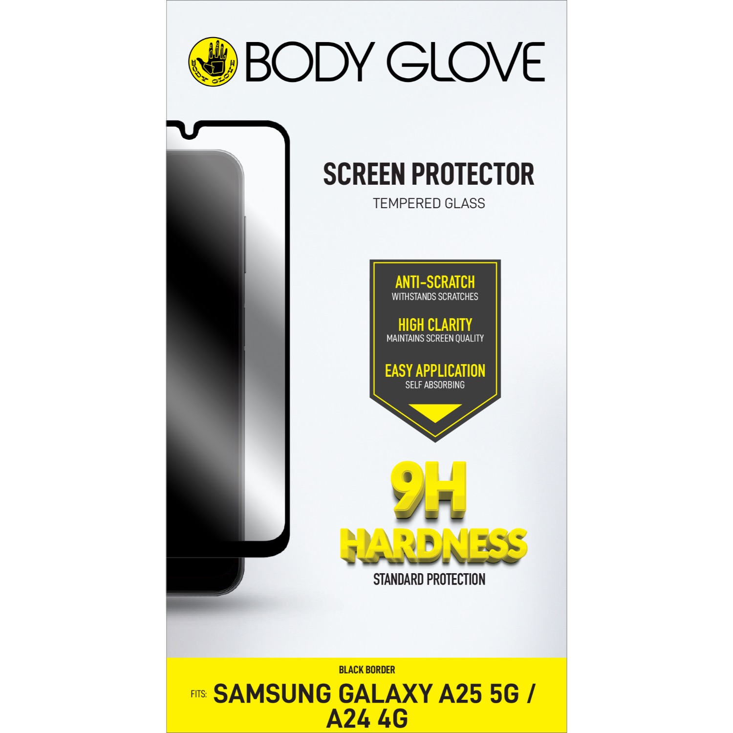 Body Glove Tempered Glass Screen Protector - Samsung Galaxy A24 4G - Image 13