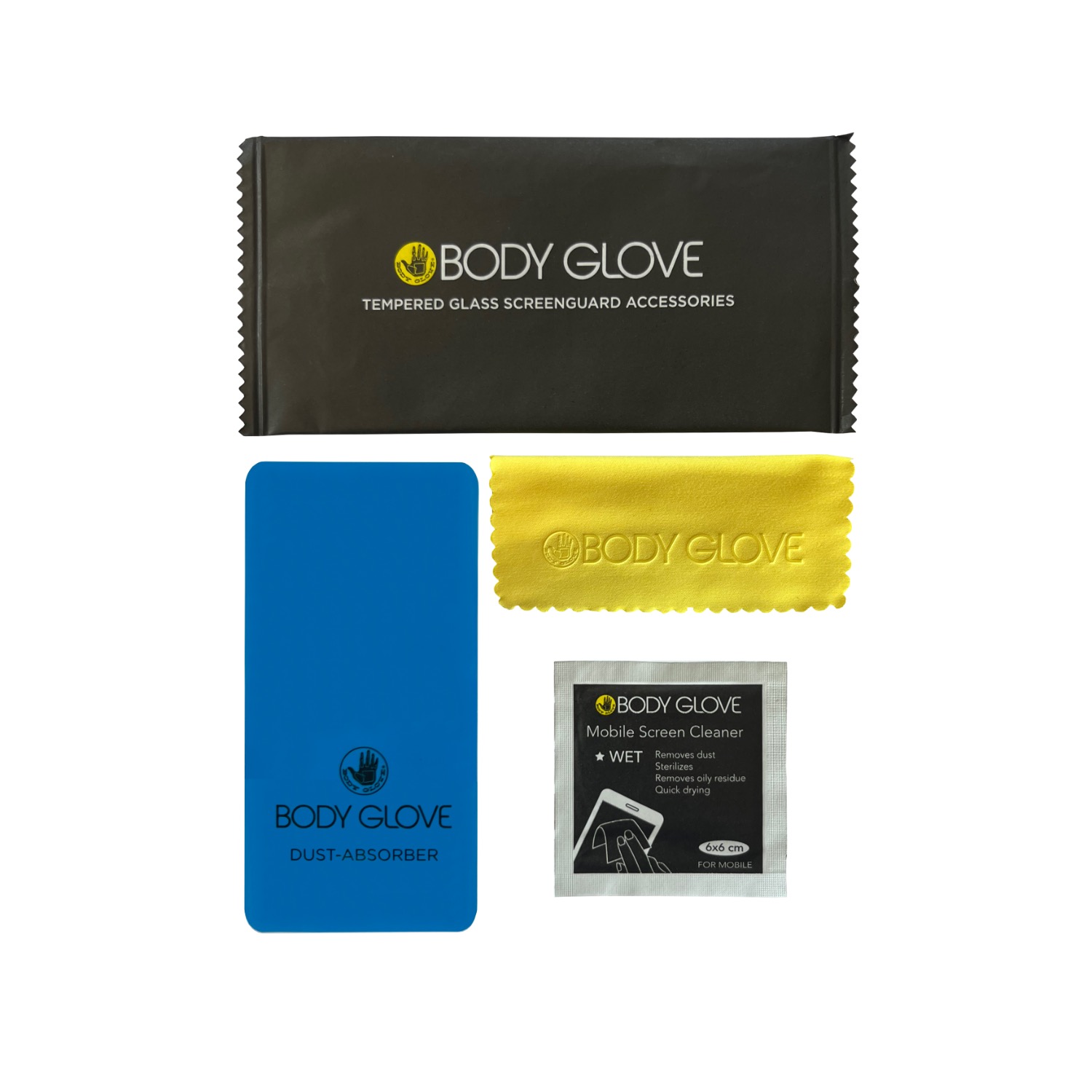 Body Glove Tempered Glass Screen Protector - HONOR X7d - Black Border - Image 49
