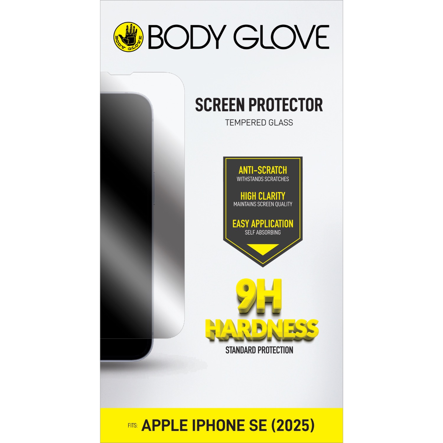 Body Glove Tempered Glass Screen Protector - Apple iPhone 16e - Clear - Image 6