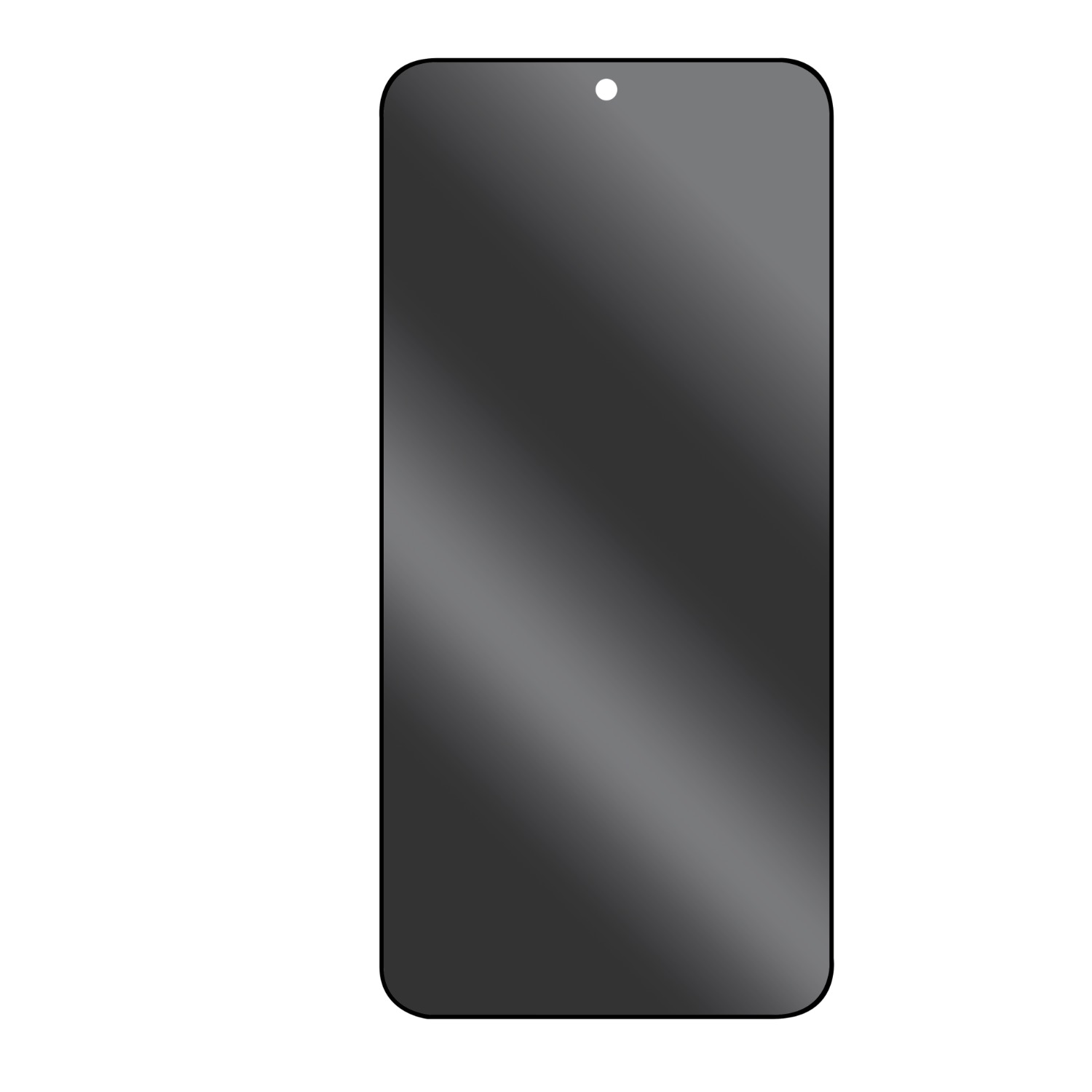 Body Glove Privacy Tempered Glass Screen Protector - Samsung Galaxy S25 - Black Border - Image 58