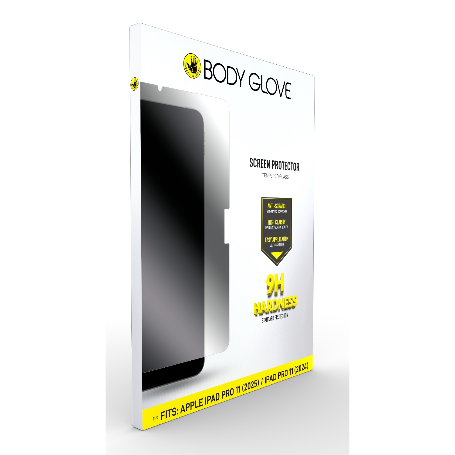 Body Glove Tempered Glass Screen Protector - Apple iPad Pro 11 (2024) - Clear - Image 10