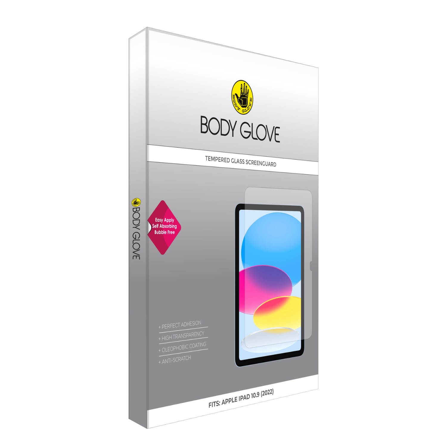 Body Glove Tempered Glass Screen Protector - Apple iPad 10.9 (2022) - Image 33