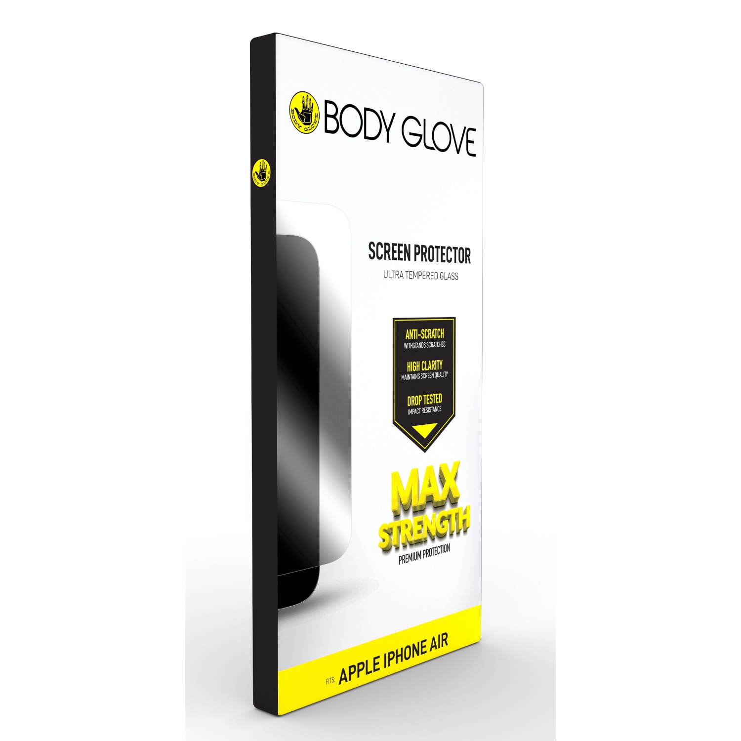 Body Glove Ultra Tempered Glass Screen Protector - Apple iPhone Air - Clear - Image 40