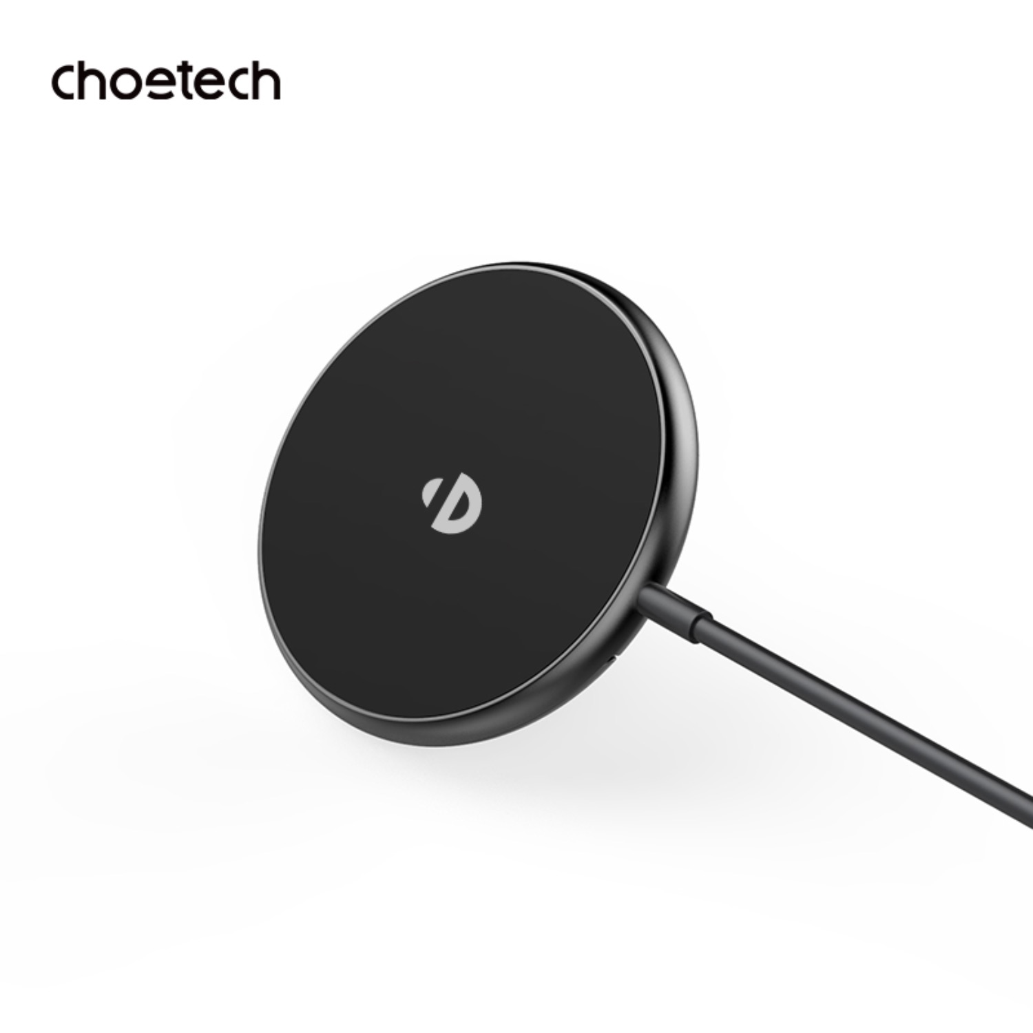 Choetech Fast Wireless Charger With Stand T697-F 15W - Black - Image 16