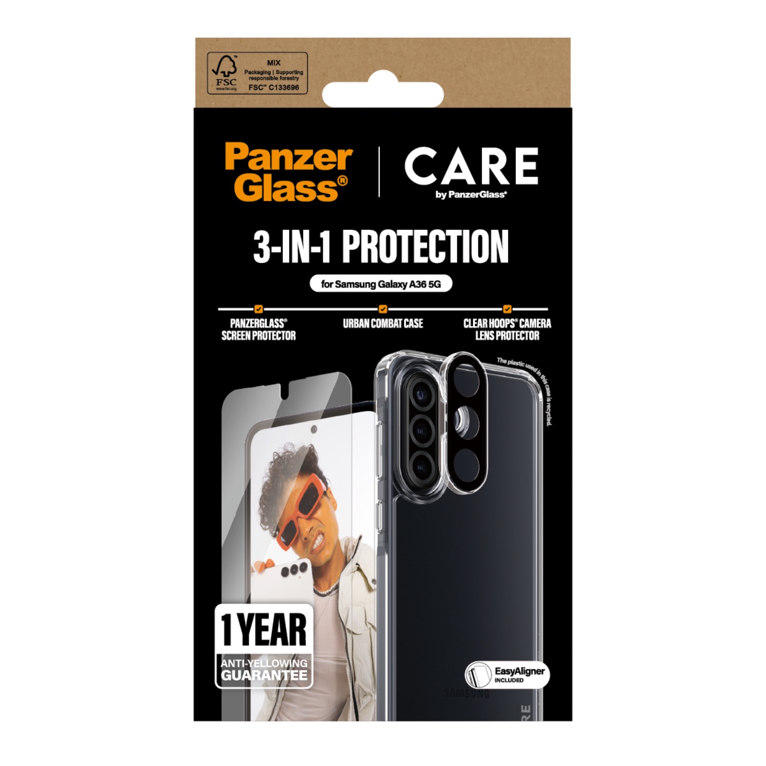 PanzerGlass 3-In-1 Protection Bundle - Samsung Galaxy A36 - Image 12