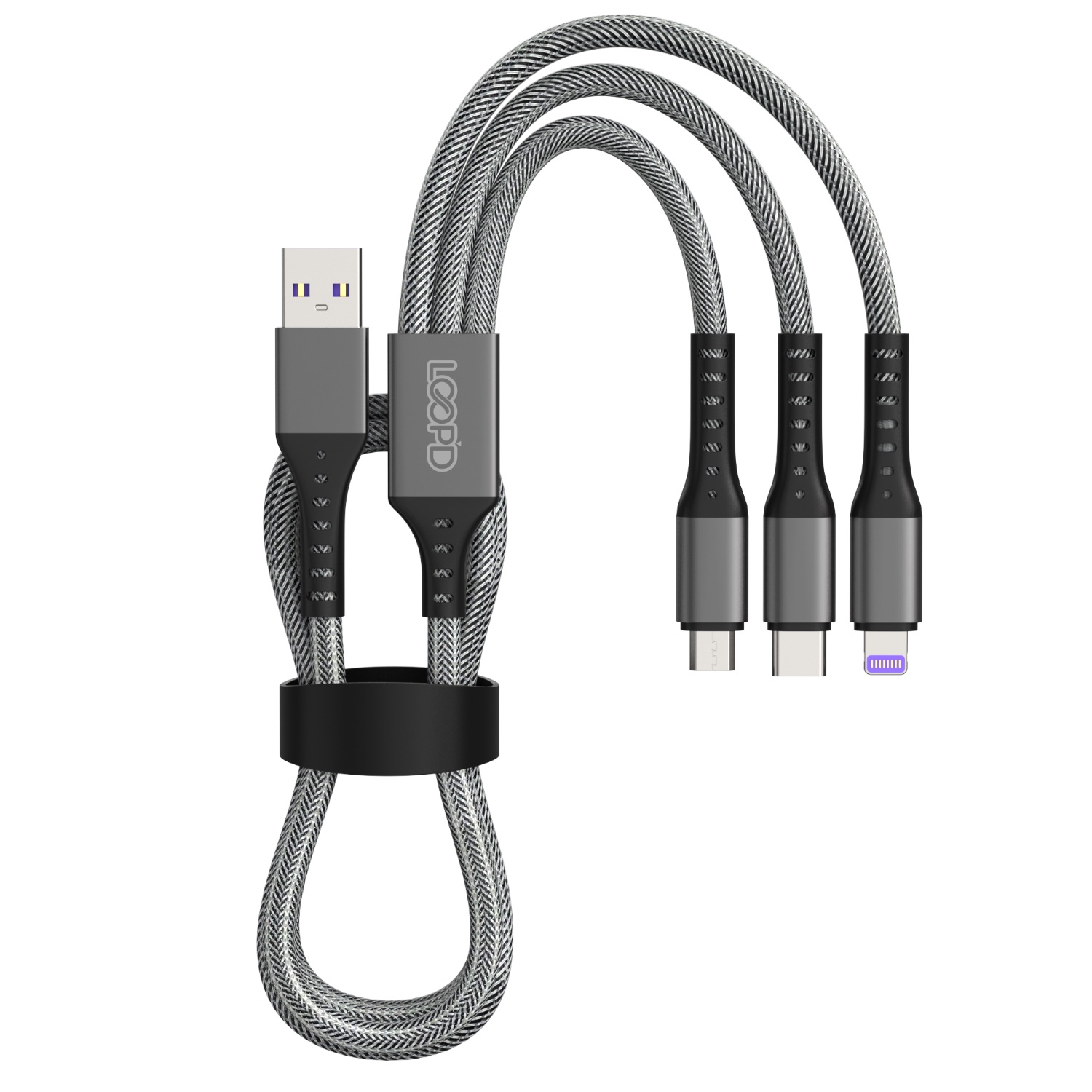 LOOPD Lite 3 in 1 Multi Cable - 1.2 Metre - Image 22