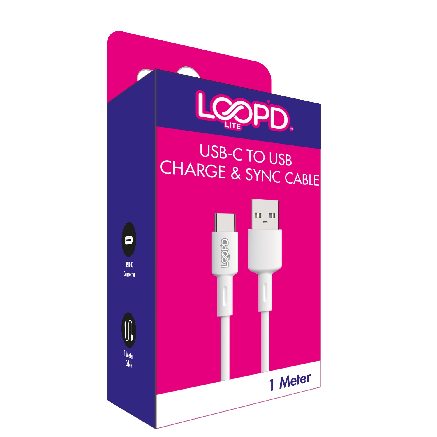 LOOPD LITE USB To USB Type-C Cable - 1 Meter - Image 18