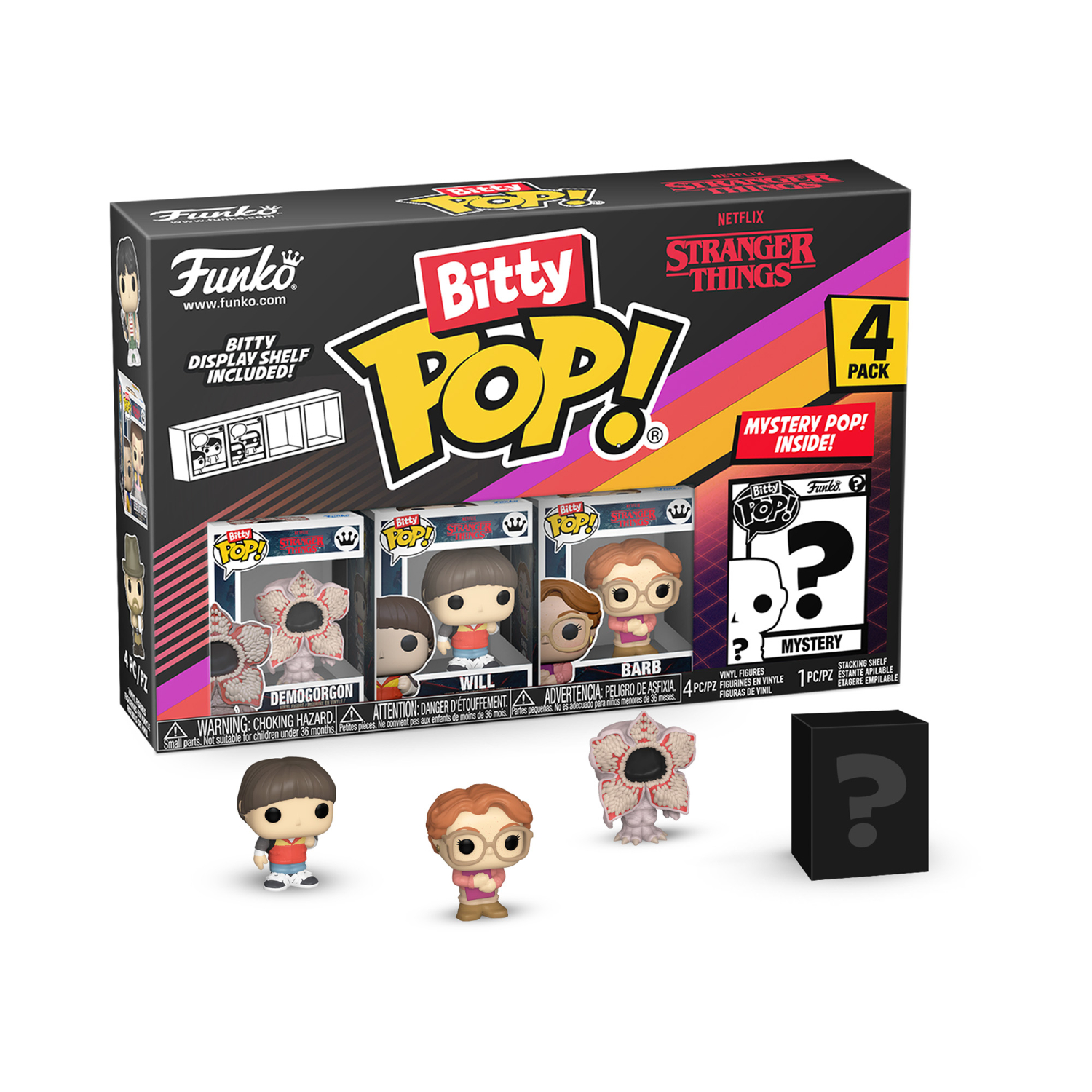 Funko Bitty Pop!: Stranger Things - Series 1 4 Pack - Image 37
