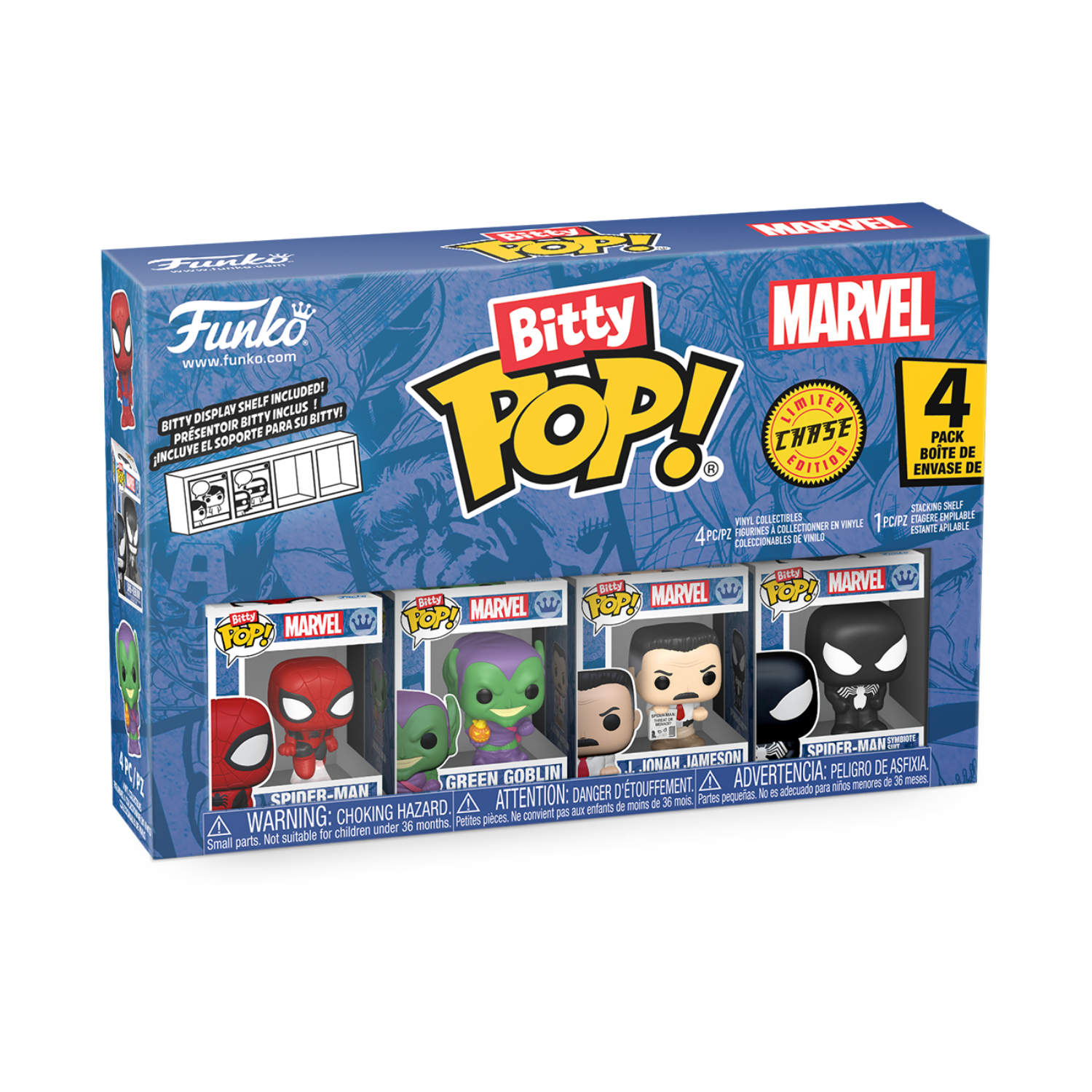 Funko Bitty Pop!: Spider-Man - Series 1 4 Pack - Image 122