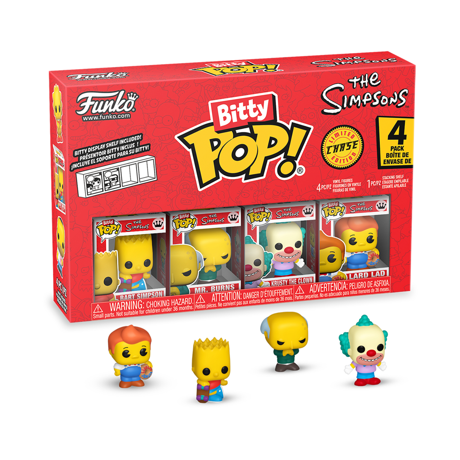 Funko Bitty Pop!: The Simpsons - Series 1 4 Pack - Image 44