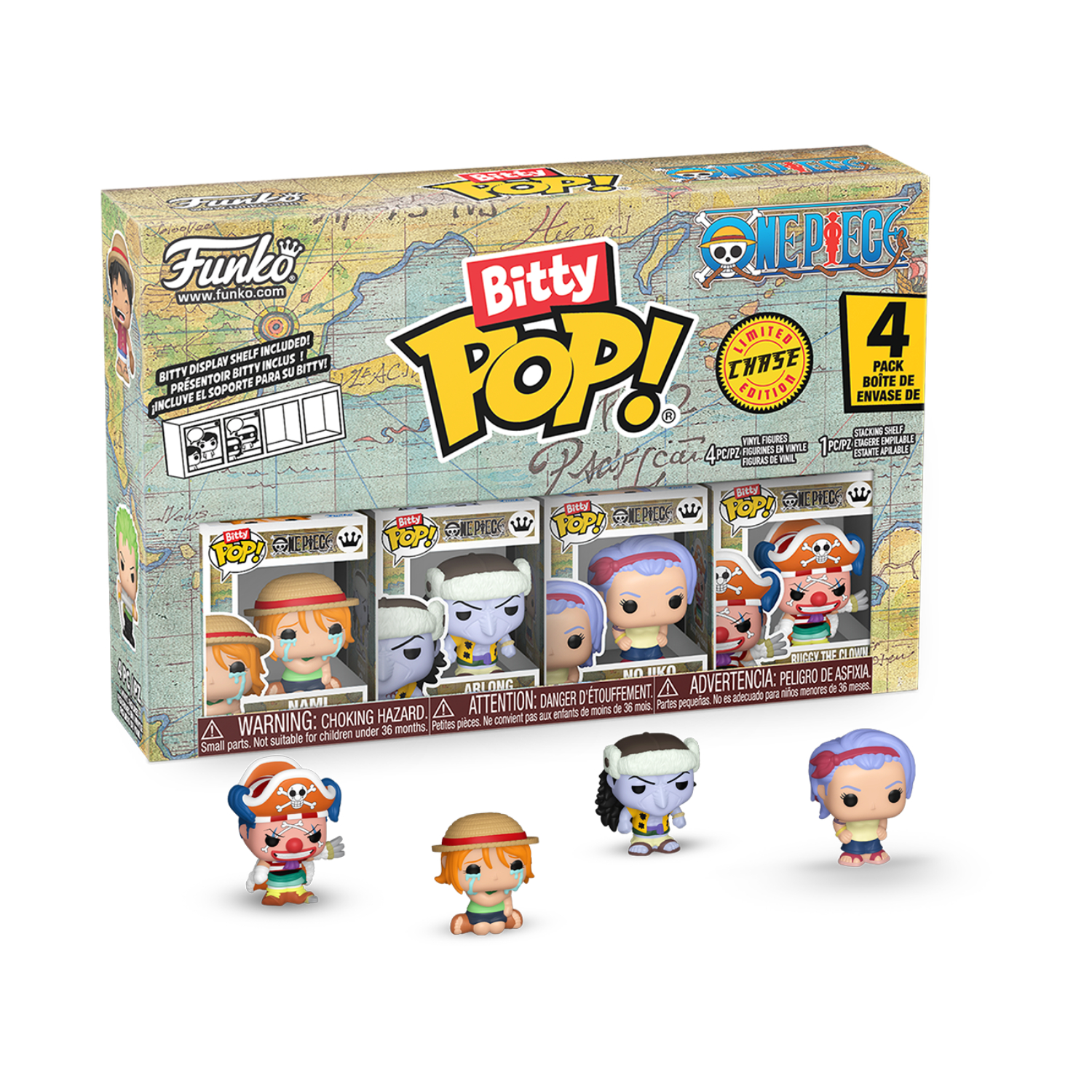 Funko Bitty Pop!: One Piece - Series 2 4 Pack(Limited Chase Edition) - Image 44
