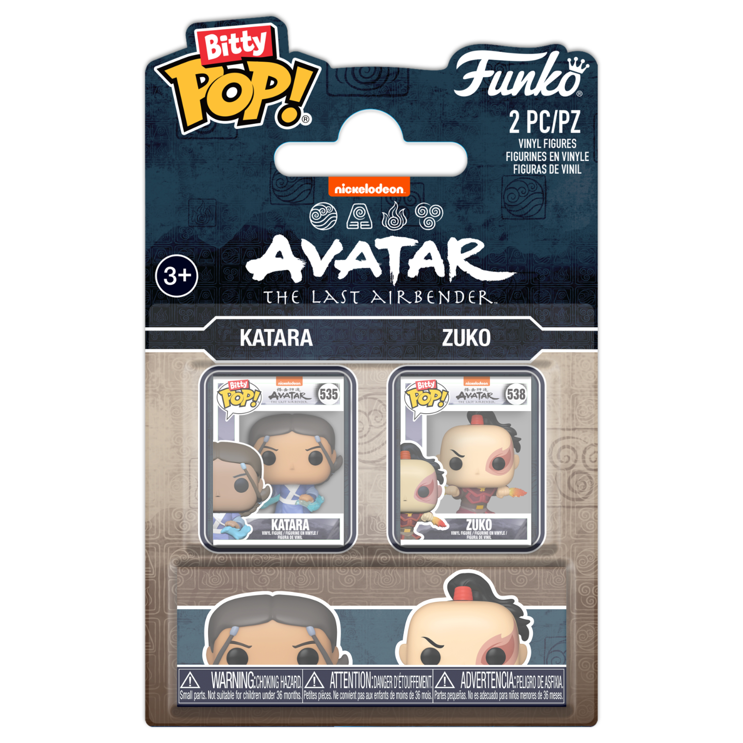 Funko Bitty Pop!: Avatar The Last Airbender - Katara & Zuko 2 Pack - Image 25