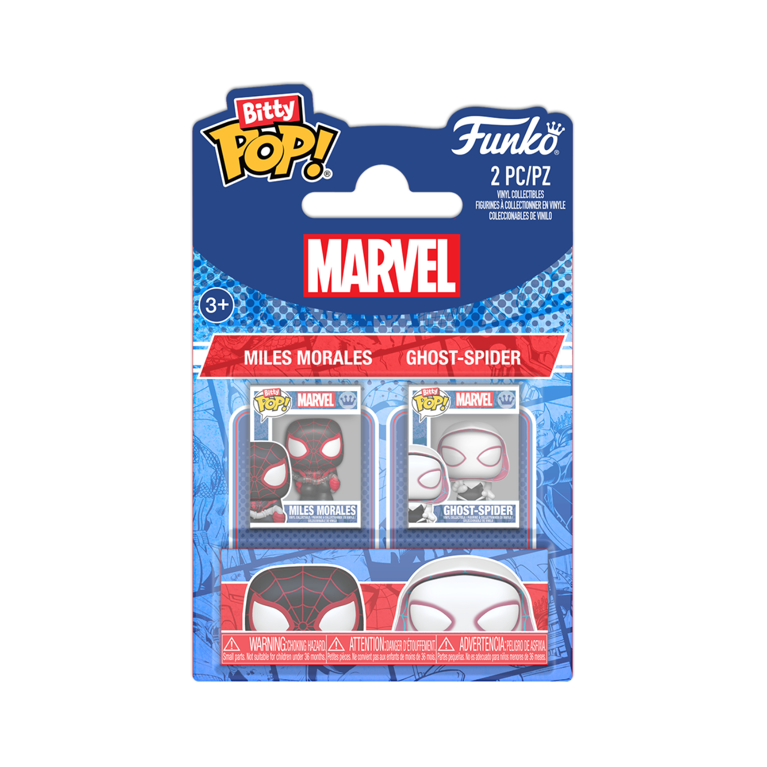 Funko Bitty Pop!: Marvel - Miles Morales & Ghost-Spider 2 Pack - Image 17