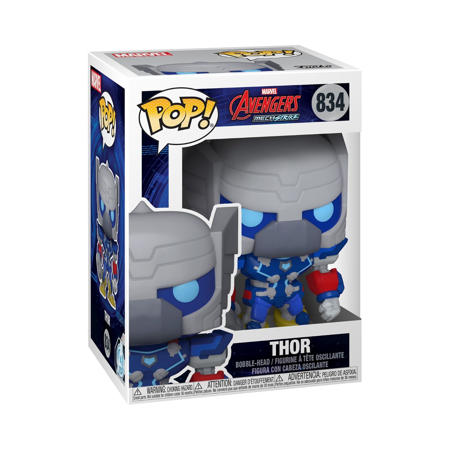 Funko Pop! Marvel:Marvel Avengers Mechstrike-Thor - Image 6
